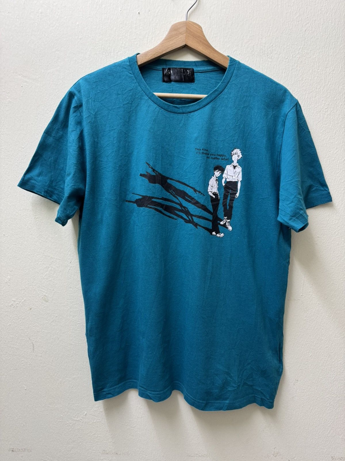Anime Vintage Evangelion Kaworu Nagisa and Shinji Ikari Size US L / EU 52-54 / 3 - 1 Thumbnail