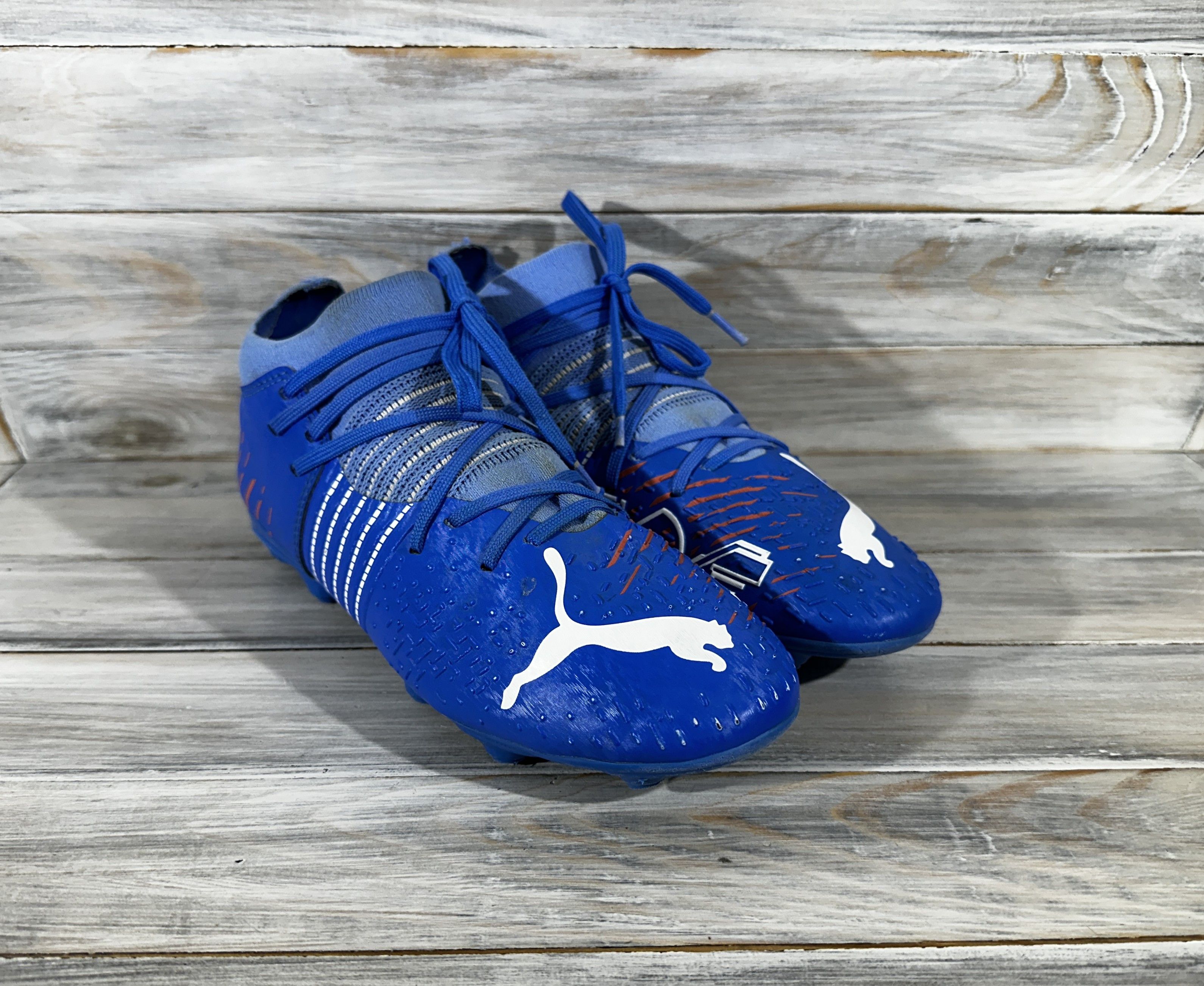 Puma Puma FUTURE Z 3.2 FG/AG Jr Football Cleats Junior Boots Blue Size US 5 / EU 37 - 2 Thumbnail