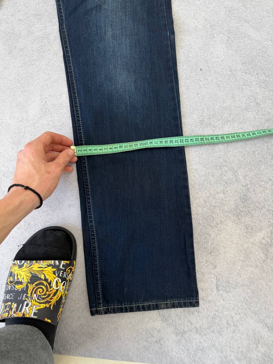 Hedi Slimane 2000s Hedi Slimane Style Washed Faded Denim Jeans Size US 30 / EU 46 - 13 Thumbnail