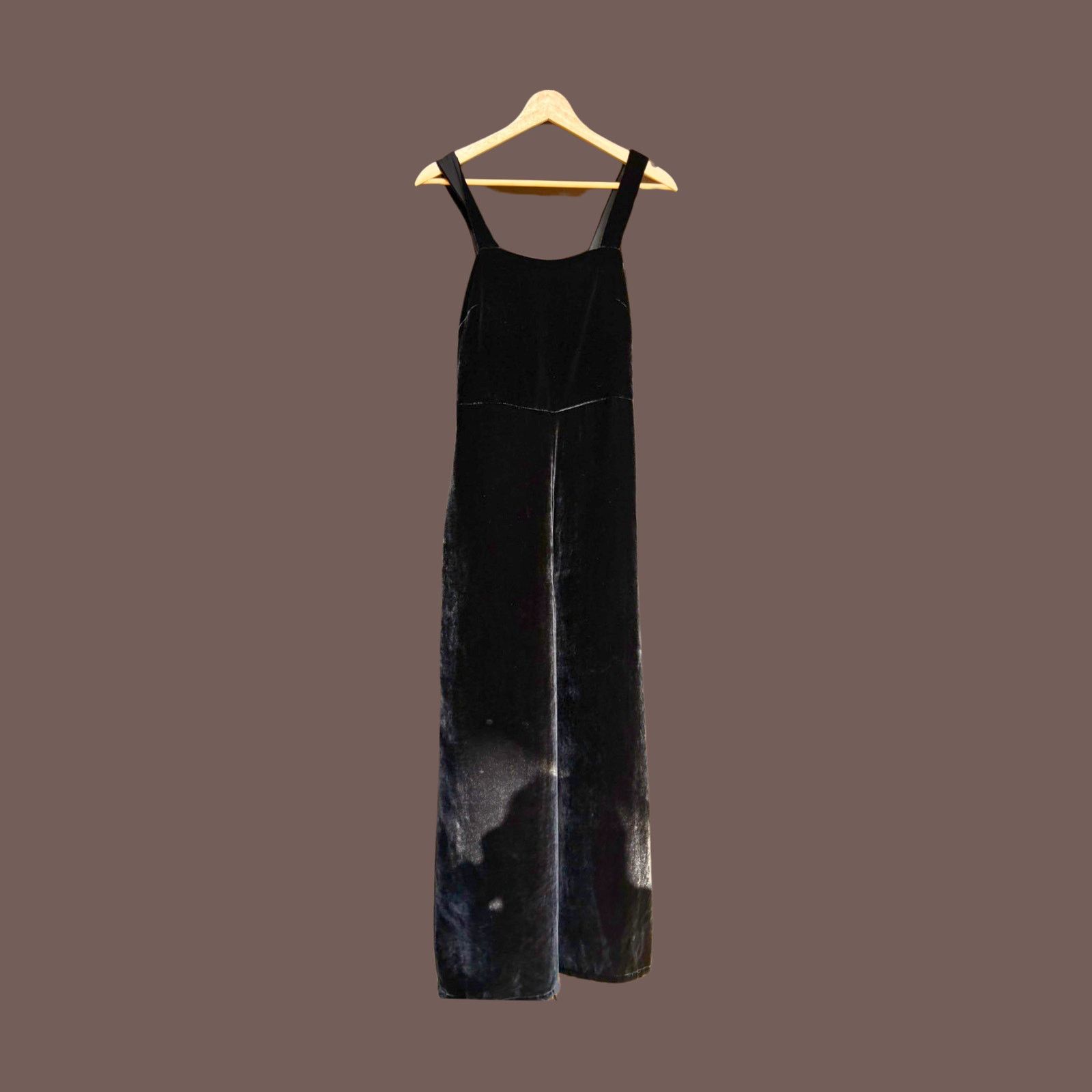 Madewell Madewell Velvet Jumpsuit | Cropped Silk Blend | Archive Luxe Size 24" / US 00 / IT 34 - 2 Thumbnail