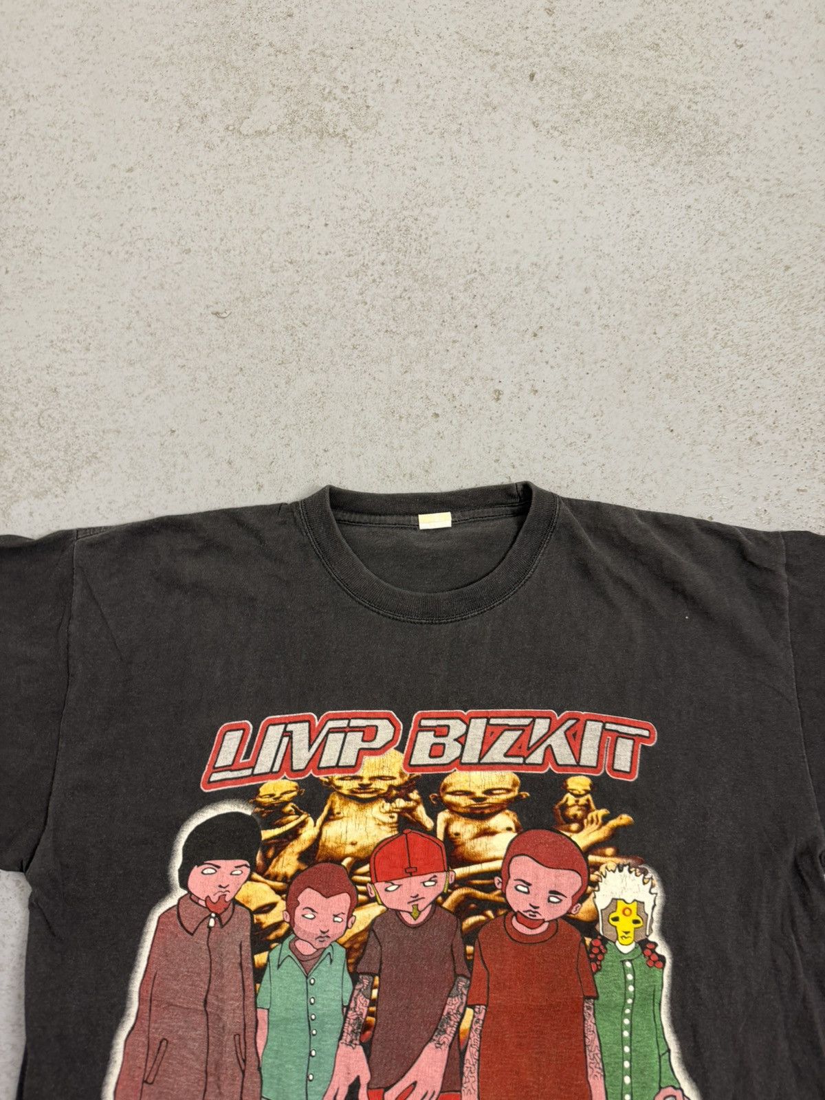 Band Tees Vintage 2001 Limp Bizkit Tour T-Shirt Size US XL / EU 56 / 4 - 5 Thumbnail