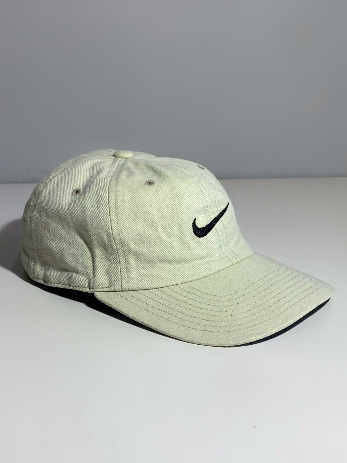 Nike 🔥 VINTAGE 90s NIKE SWOOSH LOGO HYPE Y2k STREETWEAR STYLE Size ONE SIZE - 2 Thumbnail