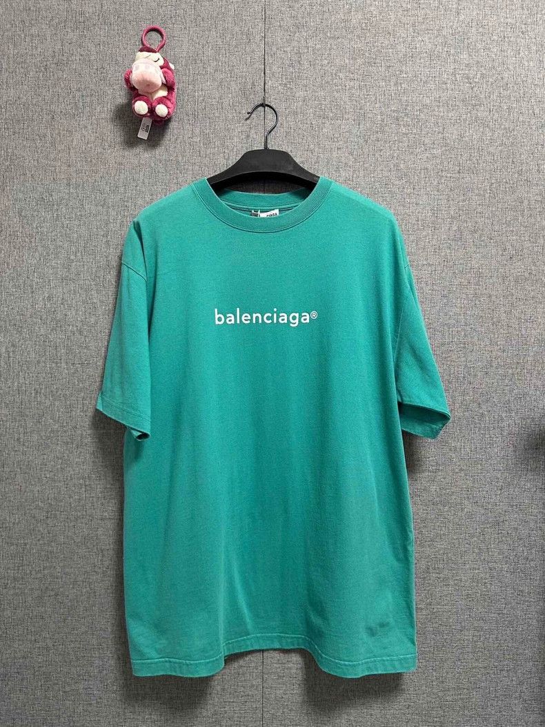 Balenciaga Balenciaga Letter Printed Crewneck Short Sleeve T-Shirt Si Size US M / EU 48-50 / 2 - 1 Thumbnail