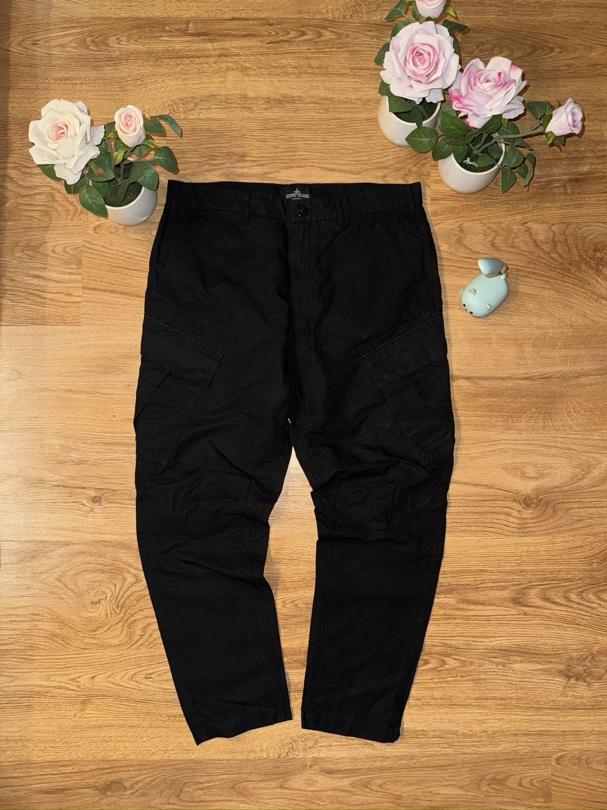 Stone Island × Vintage Stone Island Shadow Project Cargo Pants Size US 34 / EU 50 - 1 Thumbnail