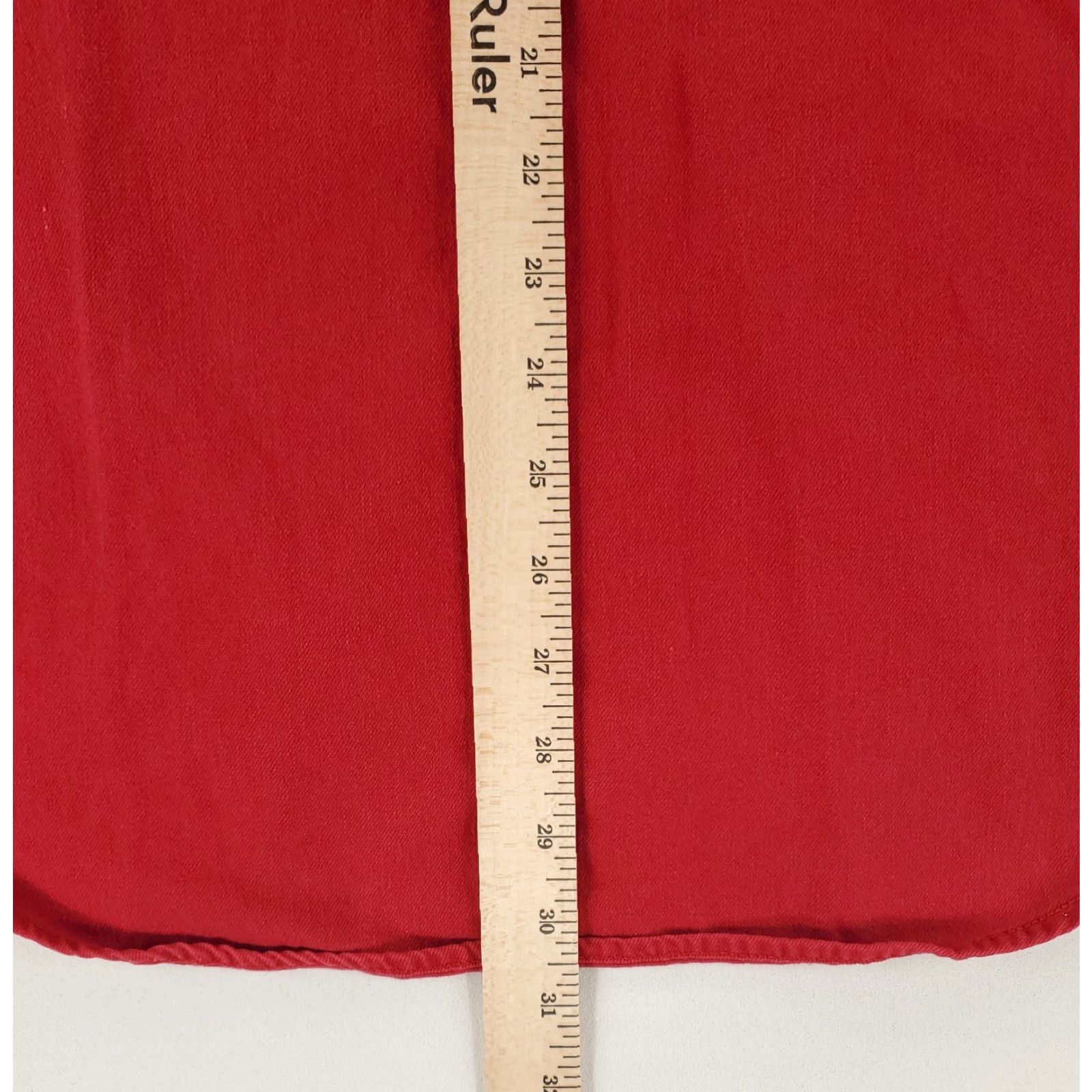 Levi's Vintage Levi's 90s Red Denim Button-Up Shirt XL User: Vintage Levi's 90s Red Denim Button-Up Shirt XL Size US XL / EU 56 / 4 - 7 Thumbnail