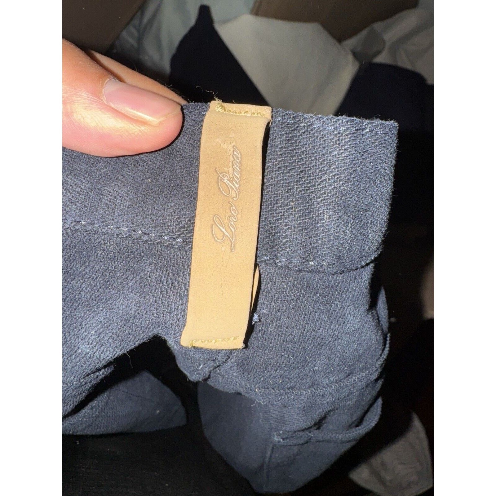 Loro Piana Loro Piana 5 Pocket Cotton Pants 35 Navy Italy Trousers Men Size US 35 - 6 Thumbnail