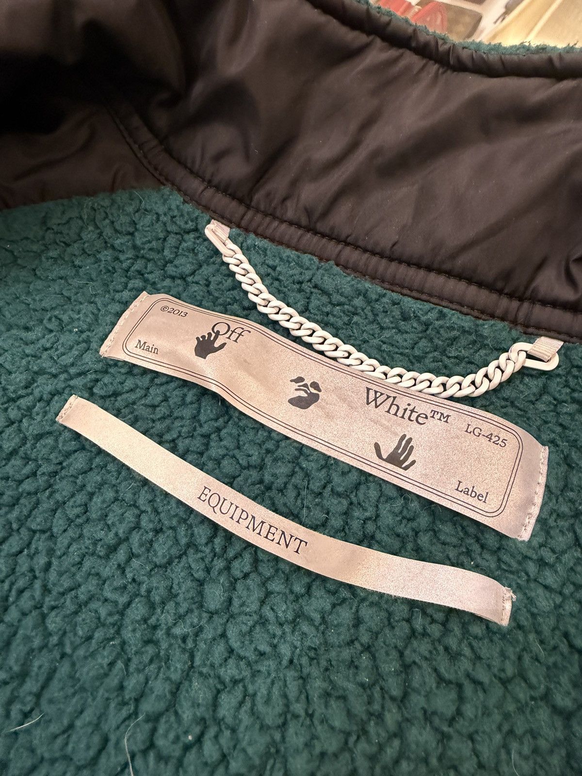 Off-White Off-White ‘PIVOT’ Fleece Jacket Size US XL / EU 56 / 4 - 3 Thumbnail