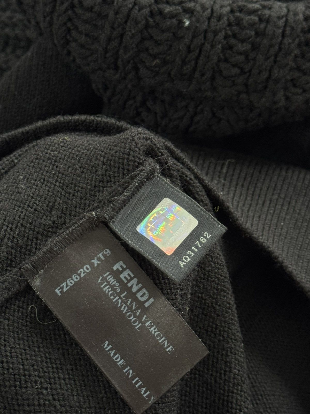 Fendi Vintage Heavy Knit Fendi 90s Designer Sweater Size S / US 4 / IT 40 - 9 Thumbnail