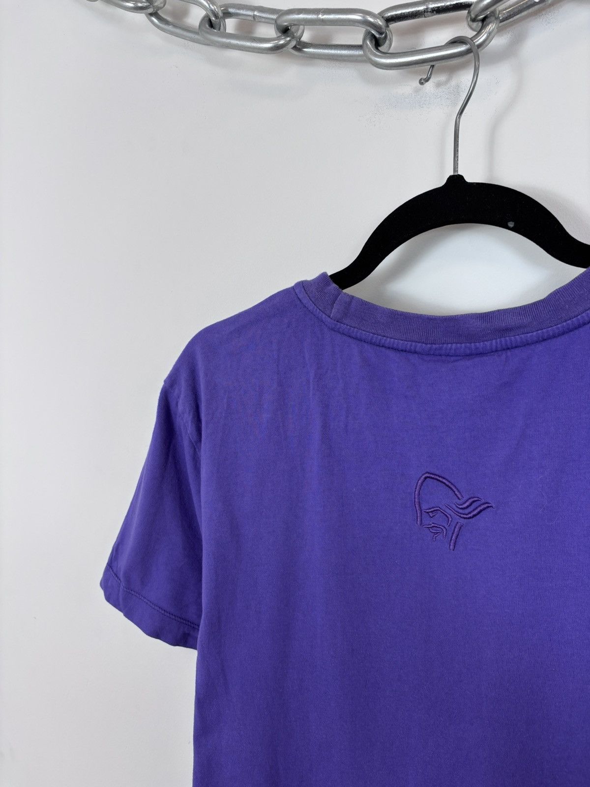 Norrona Norrona Men’s Ultraviolet Purple Cotton Outdoor T-Shirt Tee Size US L / EU 52-54 / 3 - 17 Thumbnail