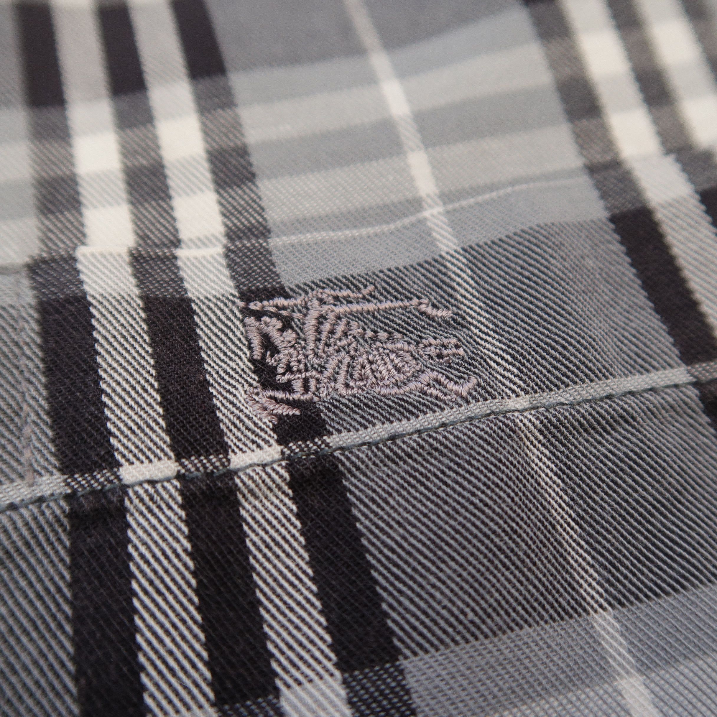 Burberry Burberry London Nova Check Gray Shirt Old Money Style Size US M / EU 48-50 / 2 - 5 Thumbnail