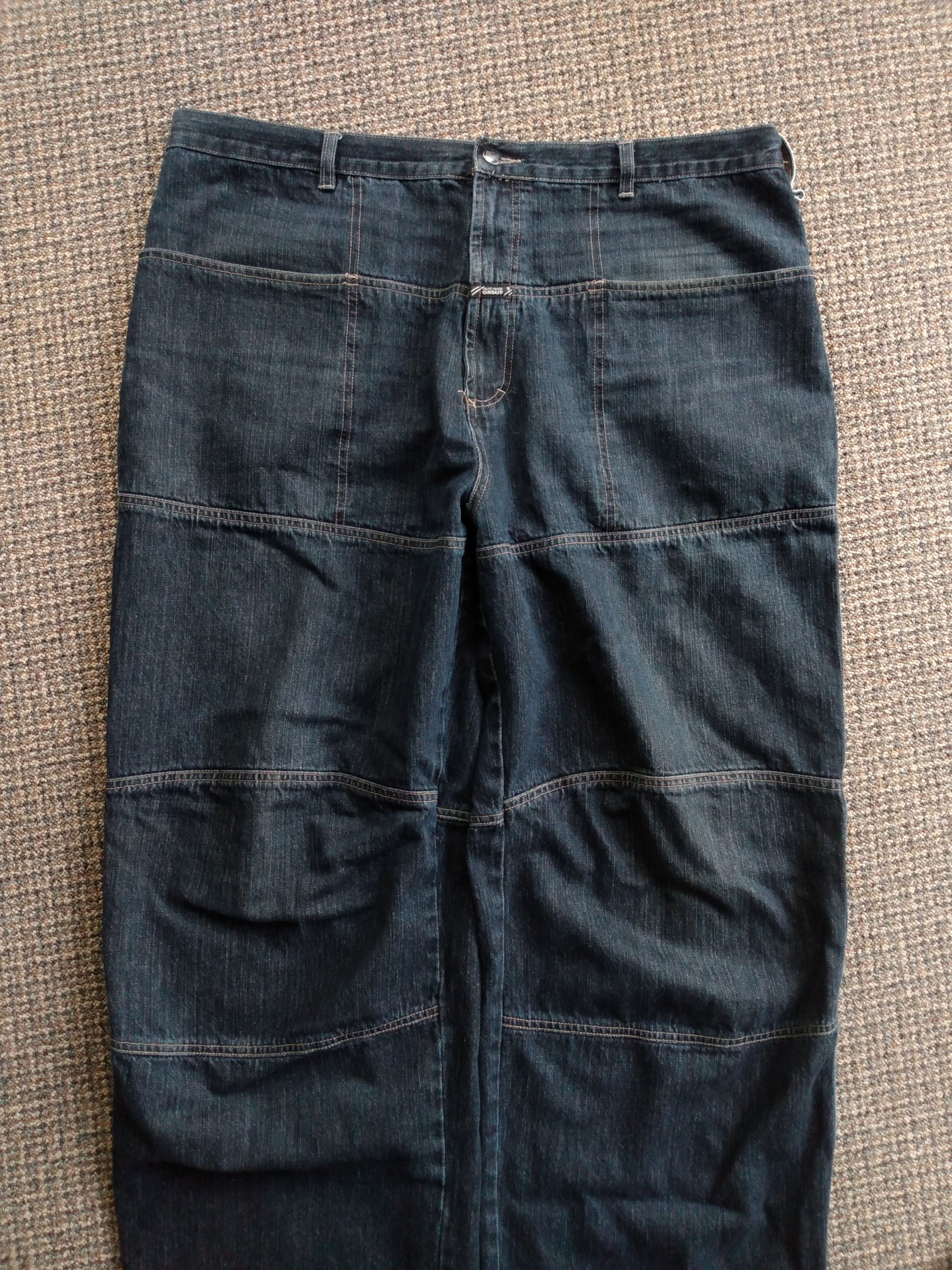 Marithe + Francois Girbaud Mfg girbaud y2k baggy wide leg double knee jeans jnco Size US 42 / EU 58 - 3 Thumbnail