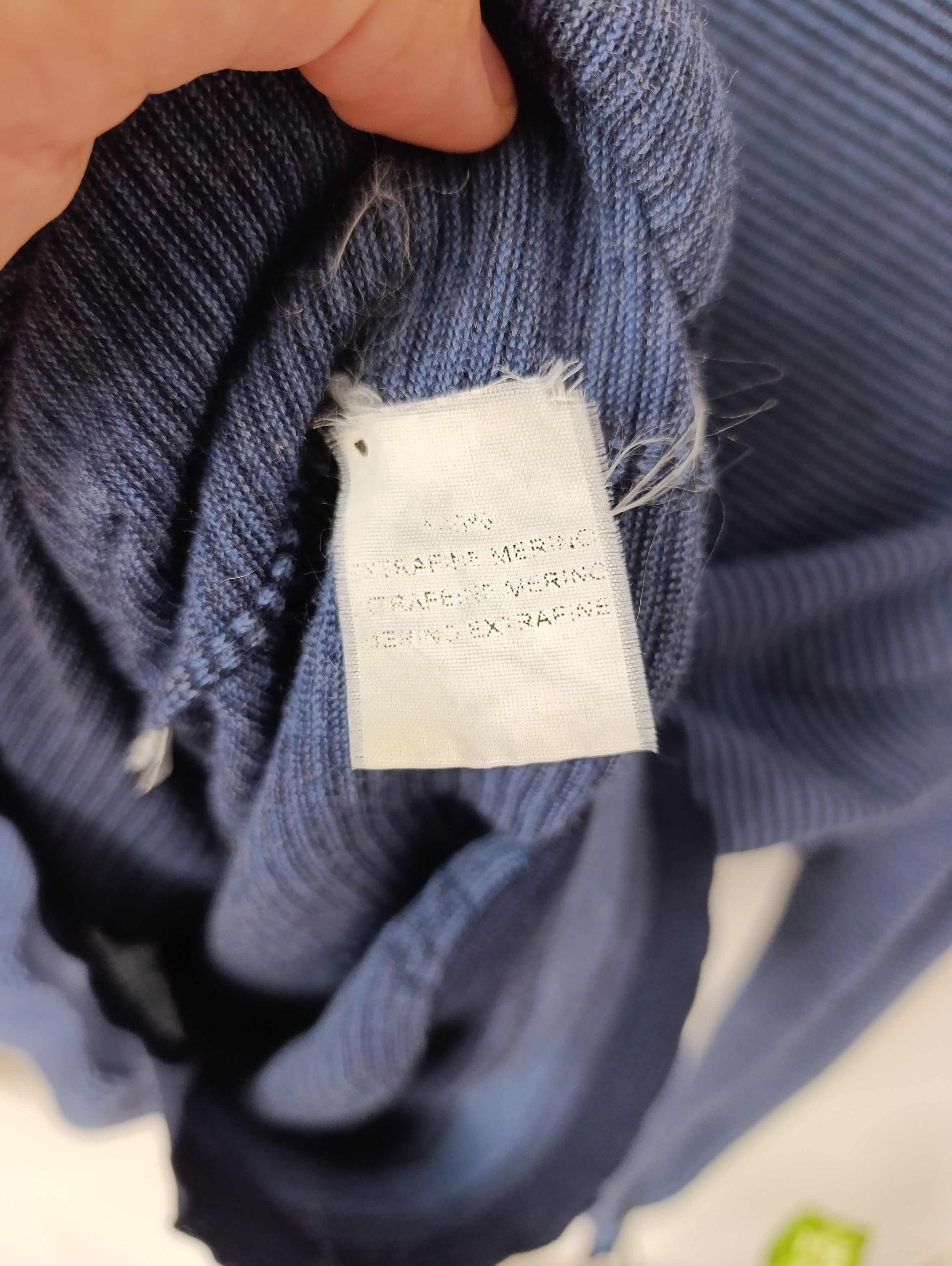 Canali CANALI MENS MERINO WOOL SWEATER SIZE 54 Size US L / EU 52-54 / 3 - 8 Thumbnail