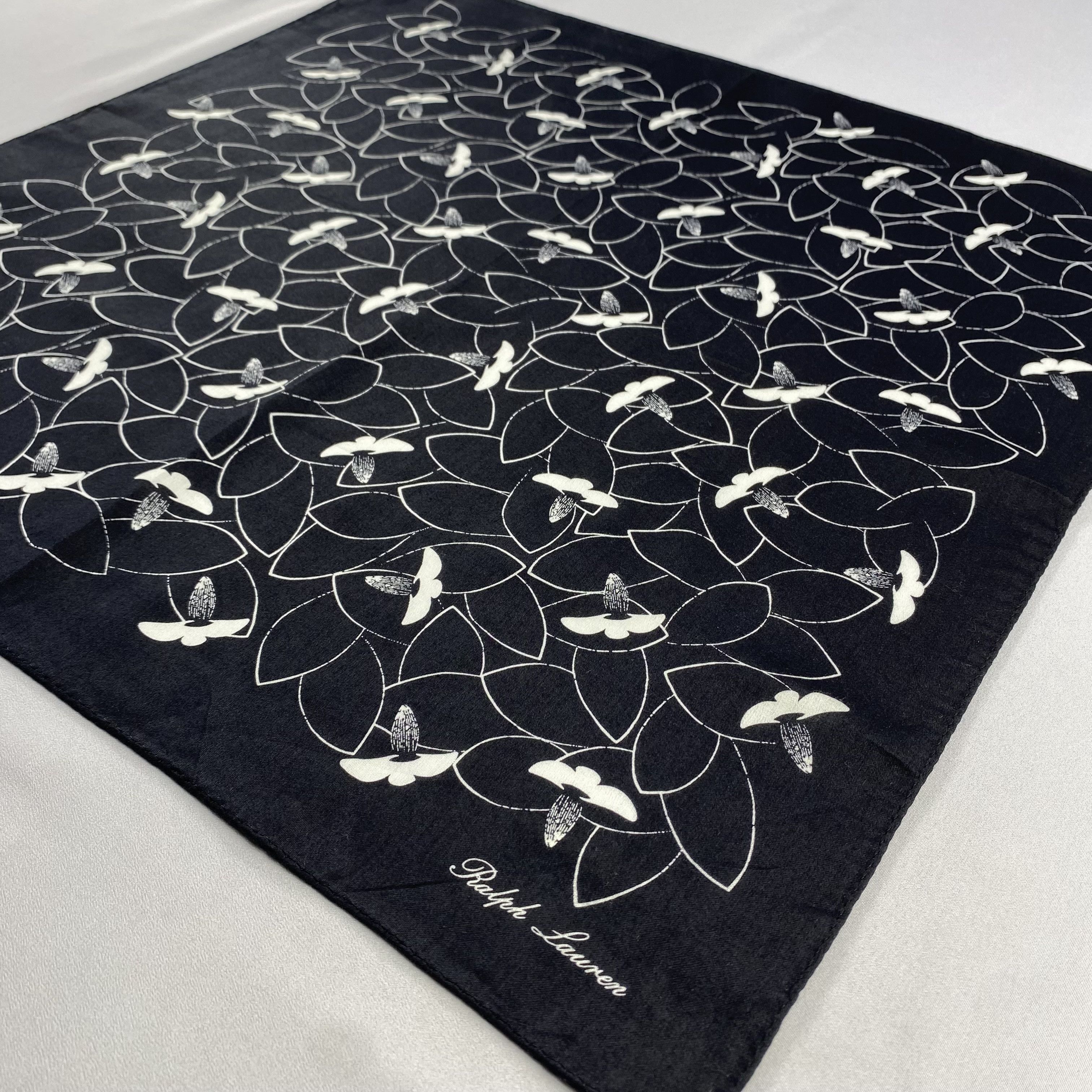 Ralph Lauren × Vintage Ralph Lauren Handkerchief / Neckerchief / Bandana-P1360 Size ONE SIZE - 2 Thumbnail