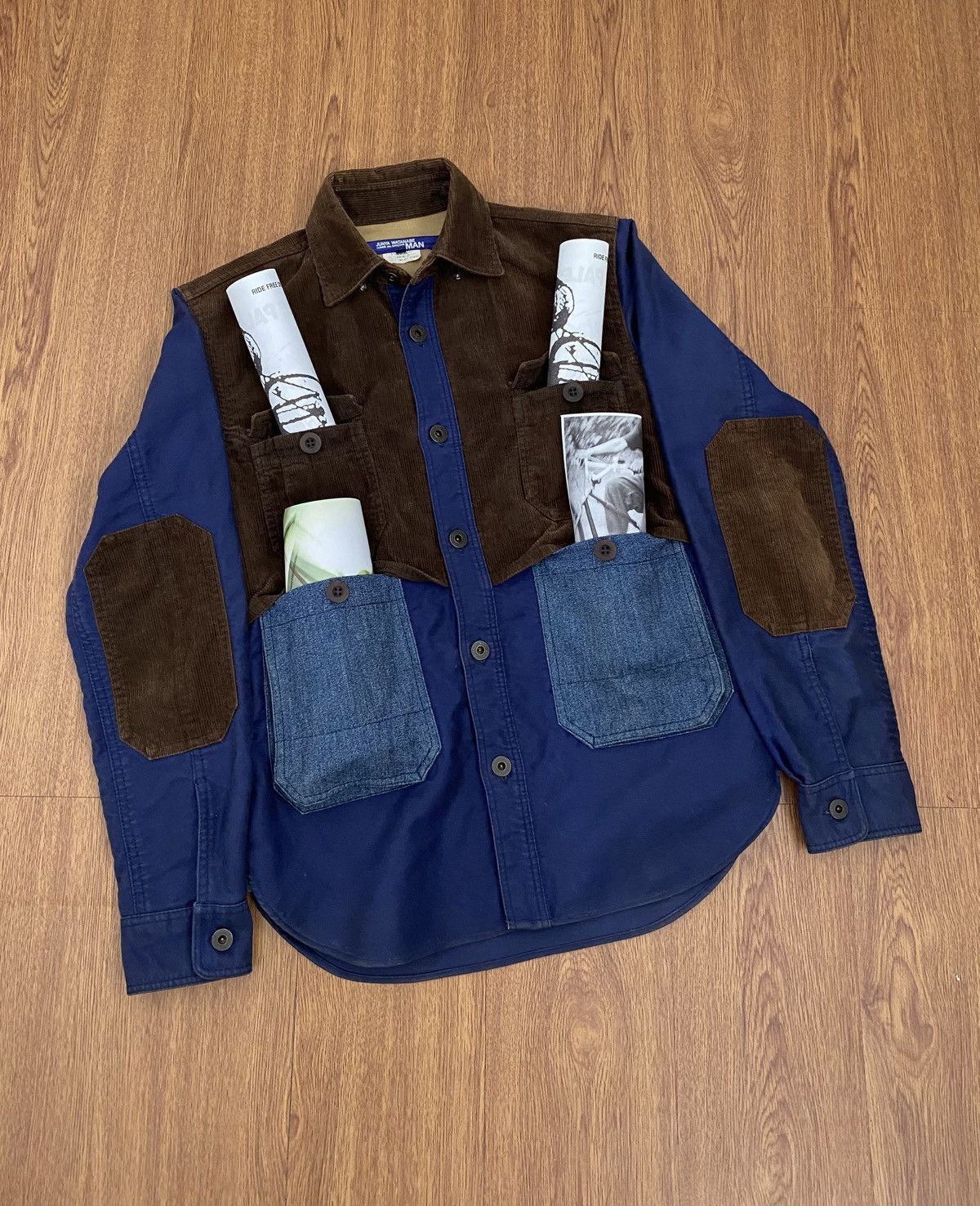 Junya Watanabe Junya watanabe comme des garcons 4 pocket shirt Size US XS / EU 42 / 0 - 5 Thumbnail