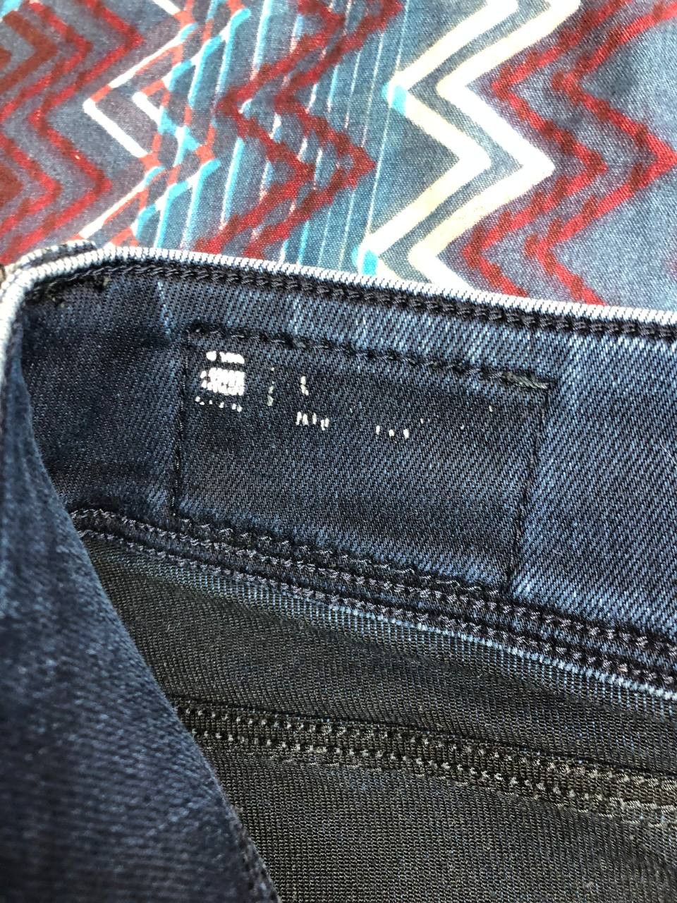 G-Star × Vintage G-Star Raw Y2K faded distressed denim ripped Jeans Size 30" / US 8 / IT 44 - 2 Thumbnail