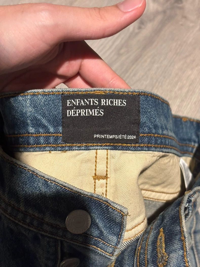 Enfants Riches Deprimes Enfants Riches Deprimes 24ss Patch Jeans 2505-Nextarrow Size US 30 / EU 46 - 3 Thumbnail