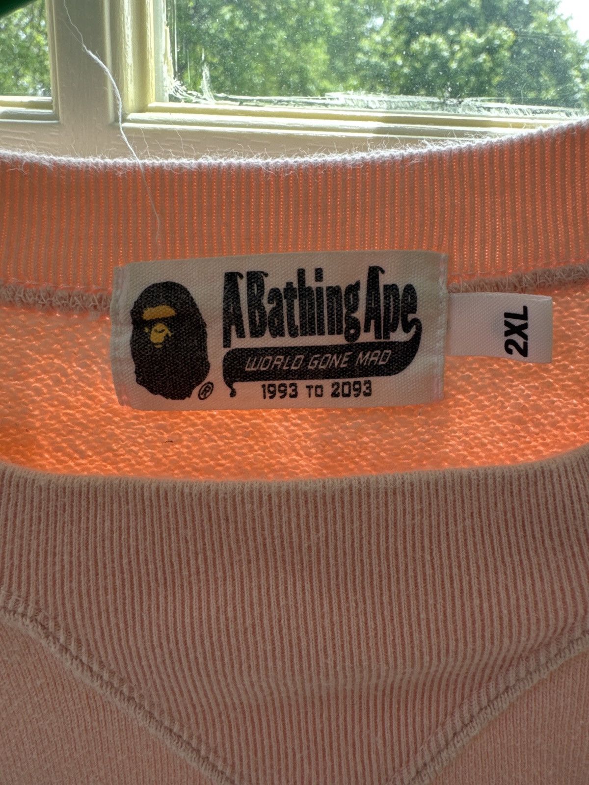Bape Bape Visy Works Crewneck - Pink XXL Size US XXL / EU 58 / 5 - 3 Thumbnail