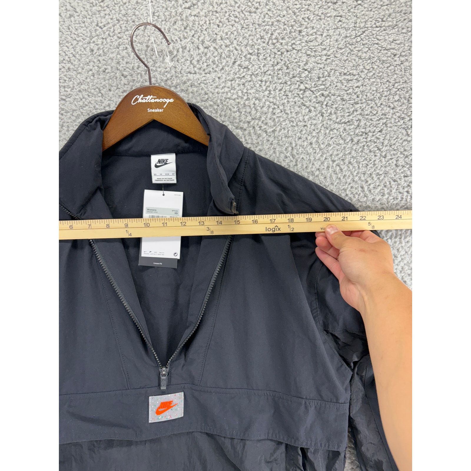 Nike Nike Sports Utility 1/2 Zip Pullover Hooded Jacket Womens XS Size XS / US 0-2 / IT 36-38 - 4 Thumbnail