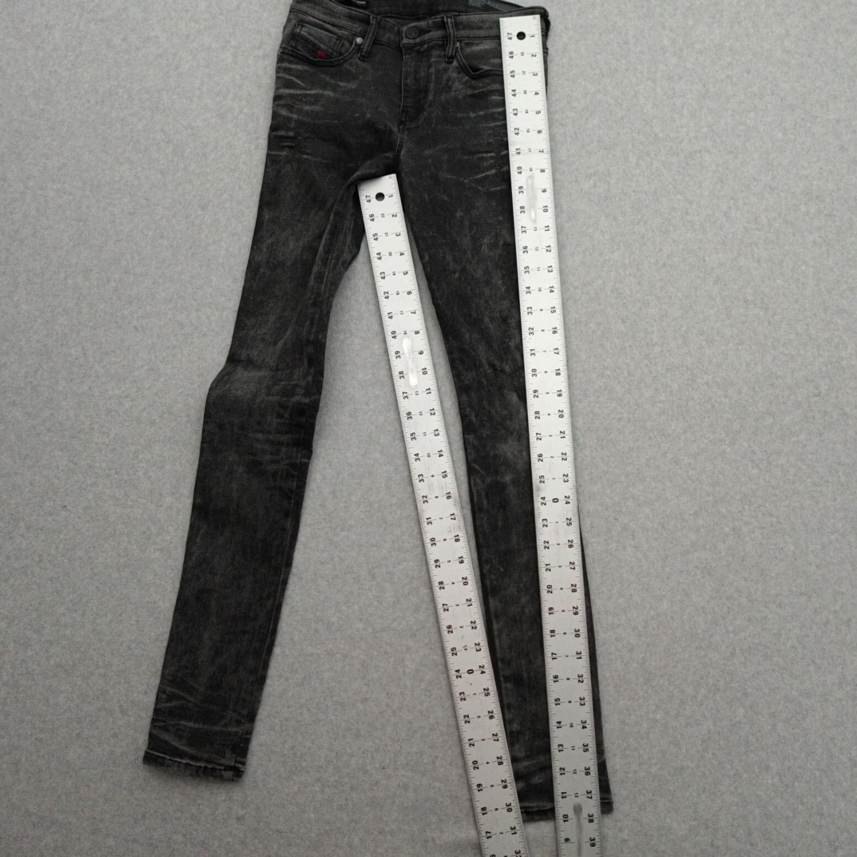 Diesel Diesel Jeans Womens 27 F/W D.N.A. 2016 Skinzee Super Slim Skinny Size 27x30 - PRE-OWNED - Fit Size 27" / US 4 / IT 40 - 3 Thumbnail
