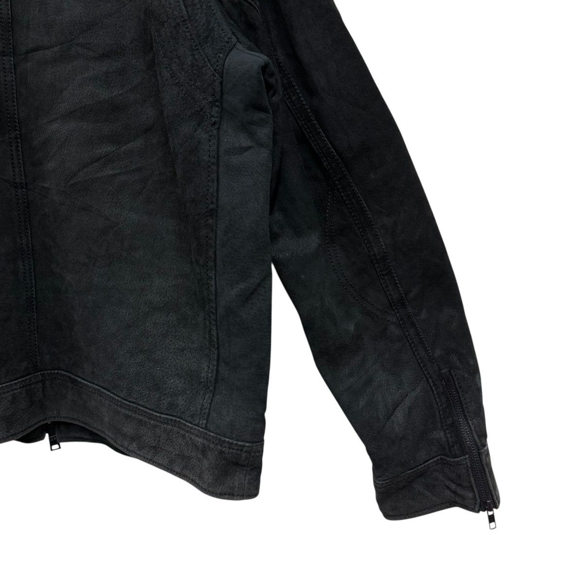 Black Rivet Black Rivet Leather Biker Jacket Size US L / EU 52-54 / 3 - 6 Thumbnail