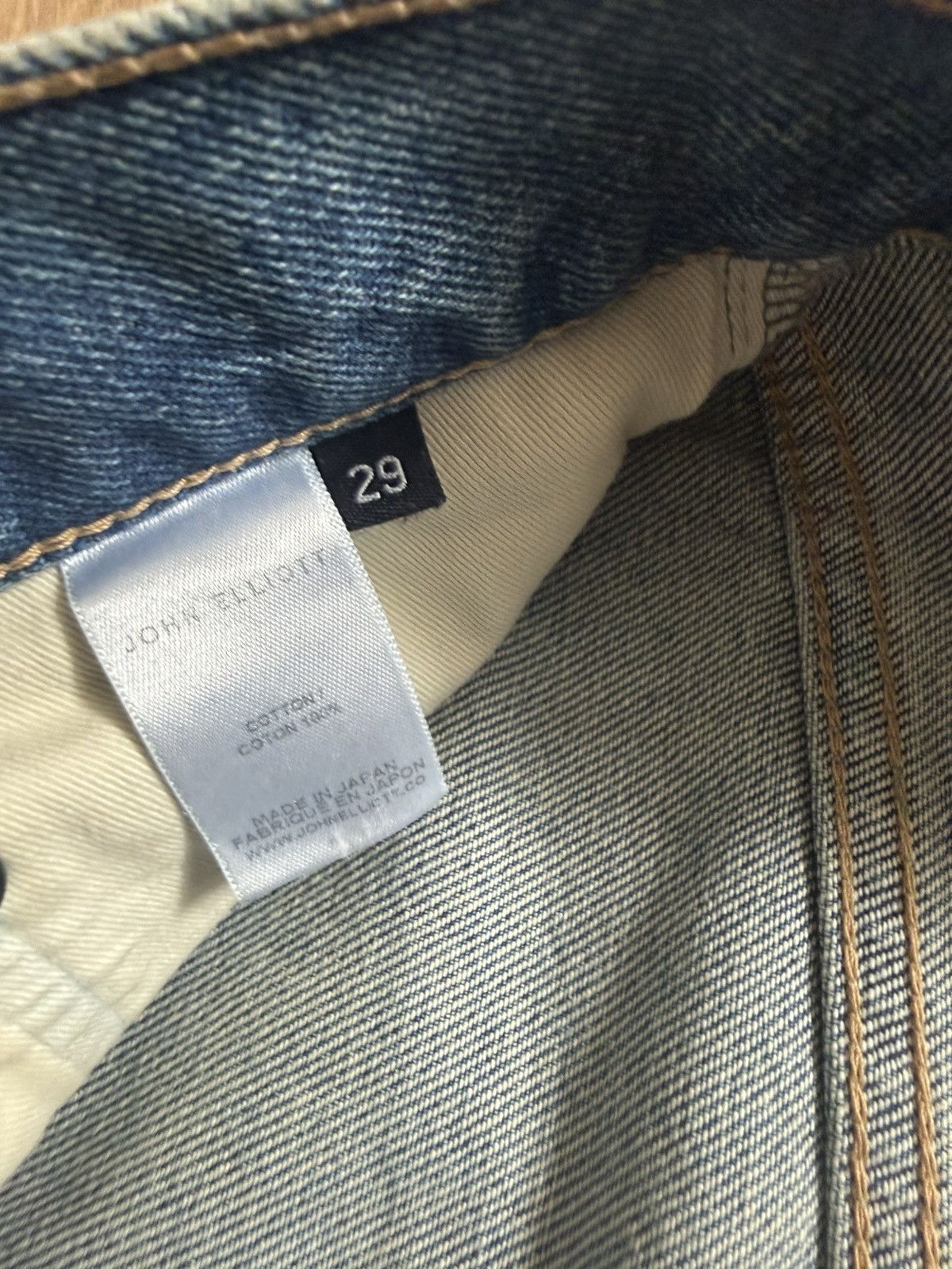 John Elliott John Elliott Kane 2 Denim Size US 29 - 3 Thumbnail