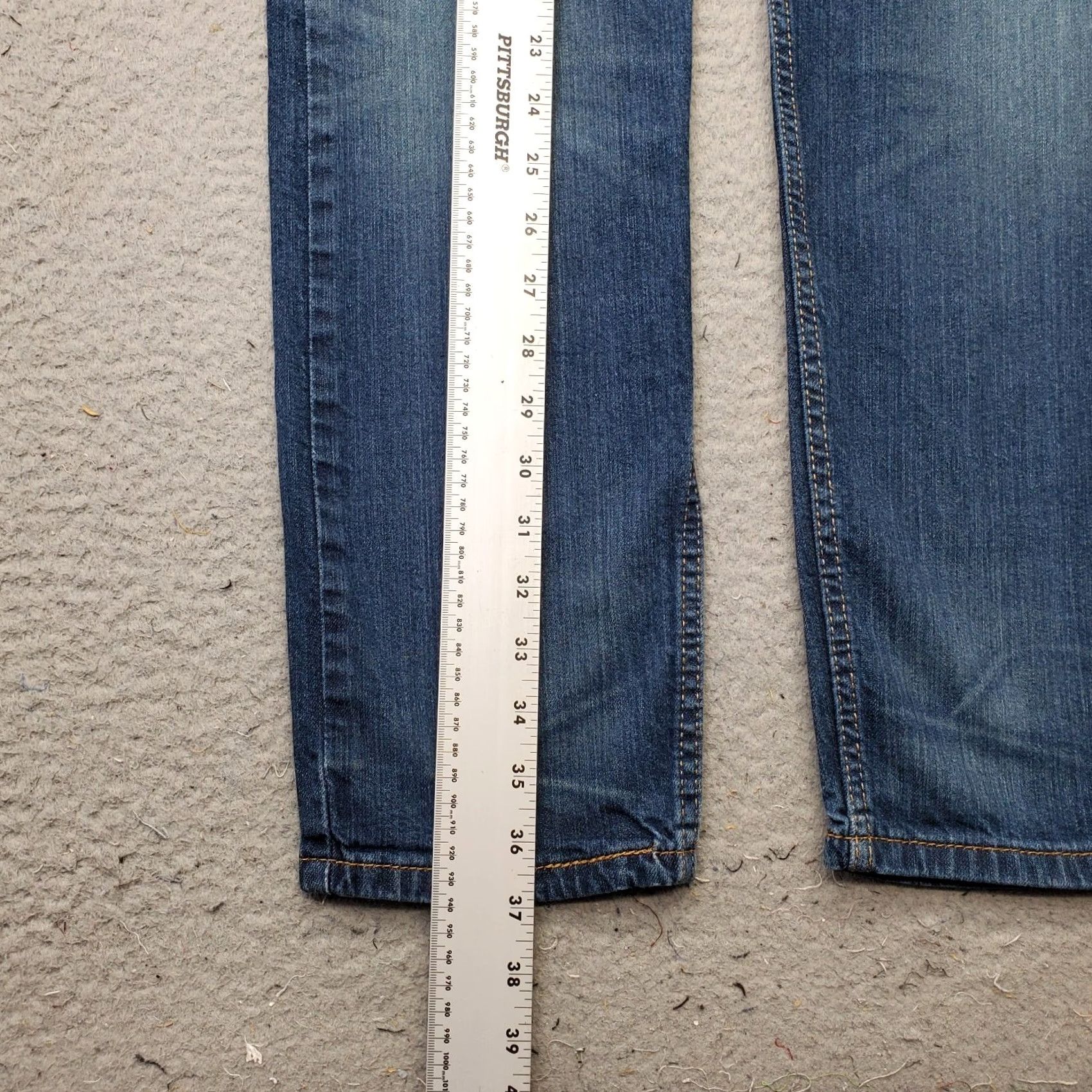 Levi's Levi's 502 Jeans Mens 30x30 Blue Denim Medium Wash Straight Leg Size 30 Mens Jeans Regular Size US 30 / EU 46 - 3 Thumbnail
