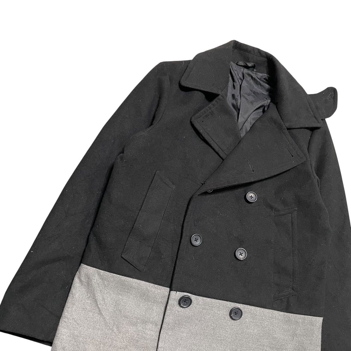 Japanese Brand Japanese Brand Inherit Dwi Colour Double Breasted Coat Size US M / EU 48-50 / 2 - 2 Thumbnail