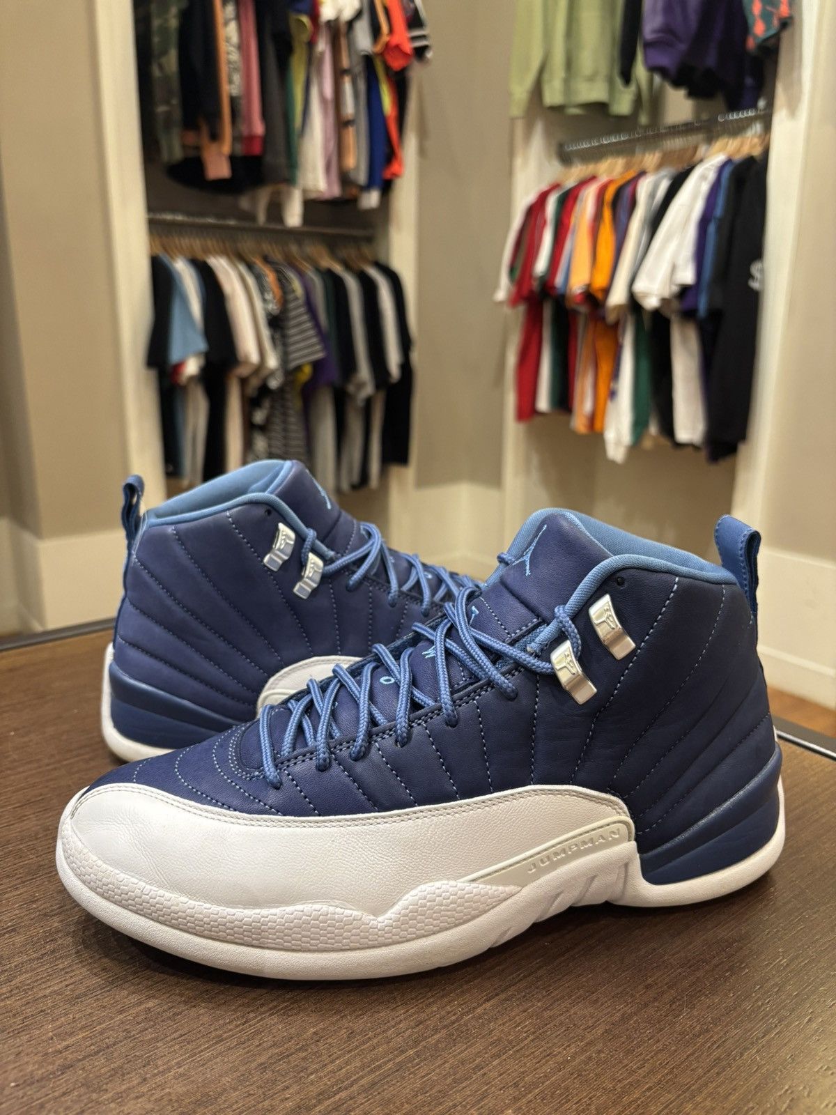 Indigo Blue And New Jordan 12 Indigo Air Jordan 12 Retro Indigo
