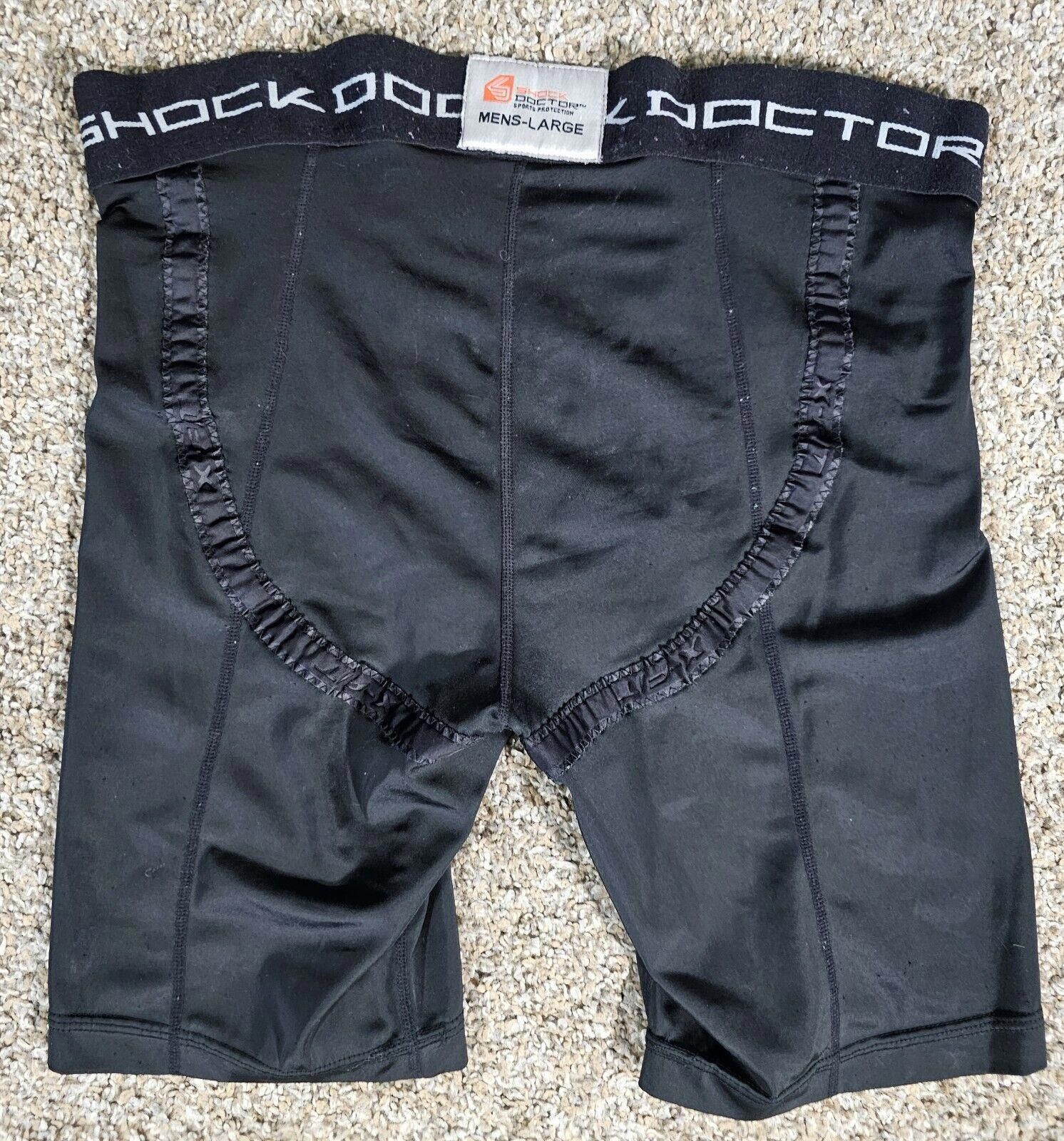 Designer ShockDoctor Core Compression Shorts NutCup Pocket - DAMAGE Size ONE SIZE - 6 Thumbnail
