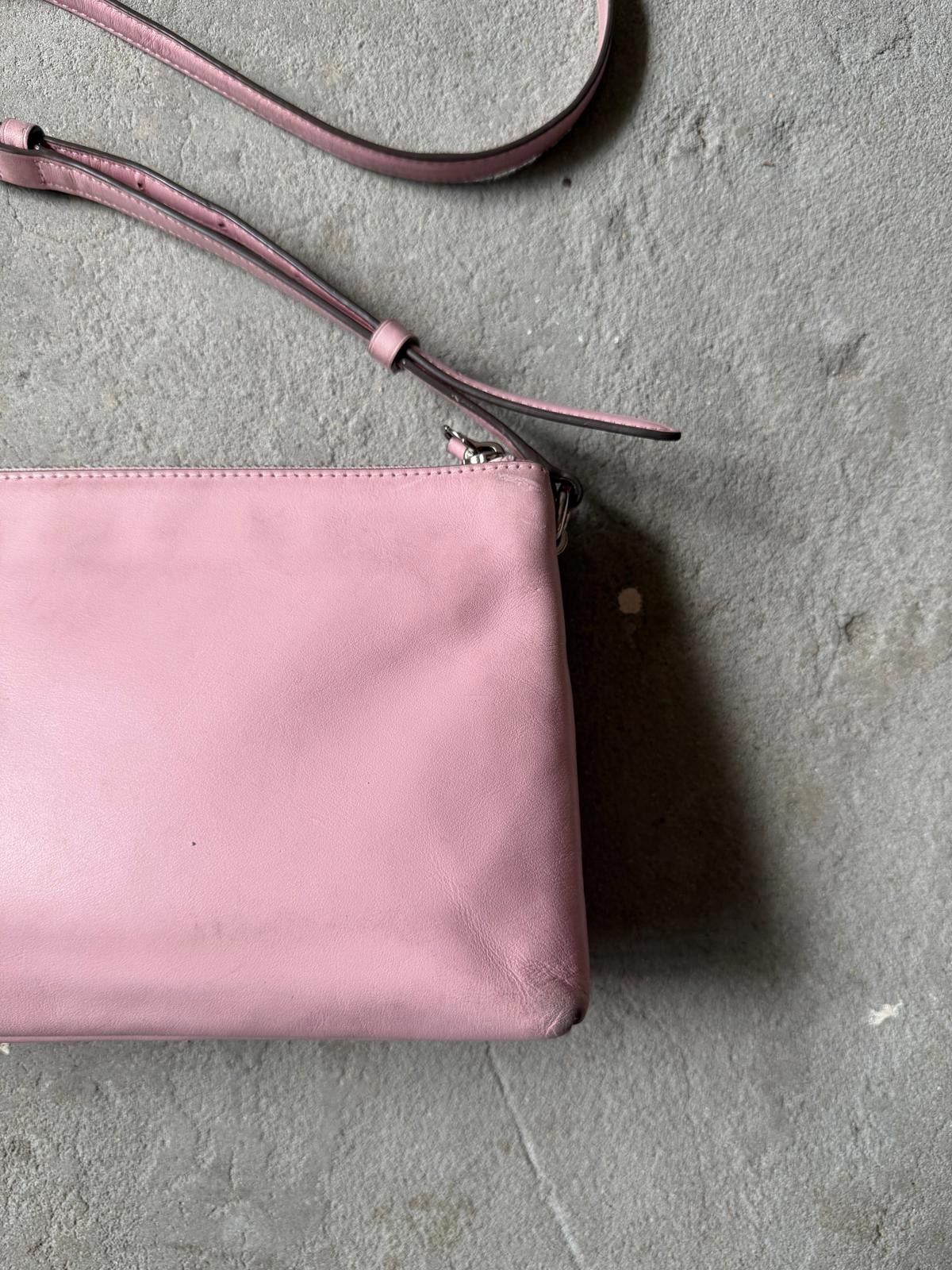 Coach Coach Leather Crossbody Bag Pink Size ONE SIZE - 8 Thumbnail