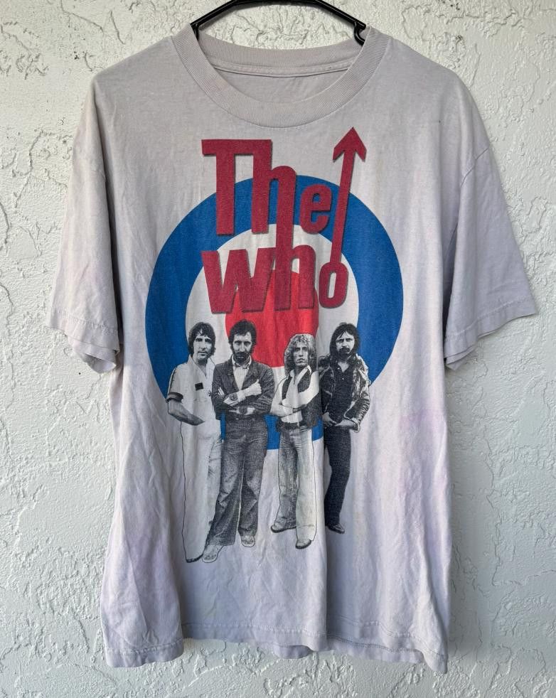 Designer Vintage The Who Tee XL Size ONE SIZE - 1 Thumbnail