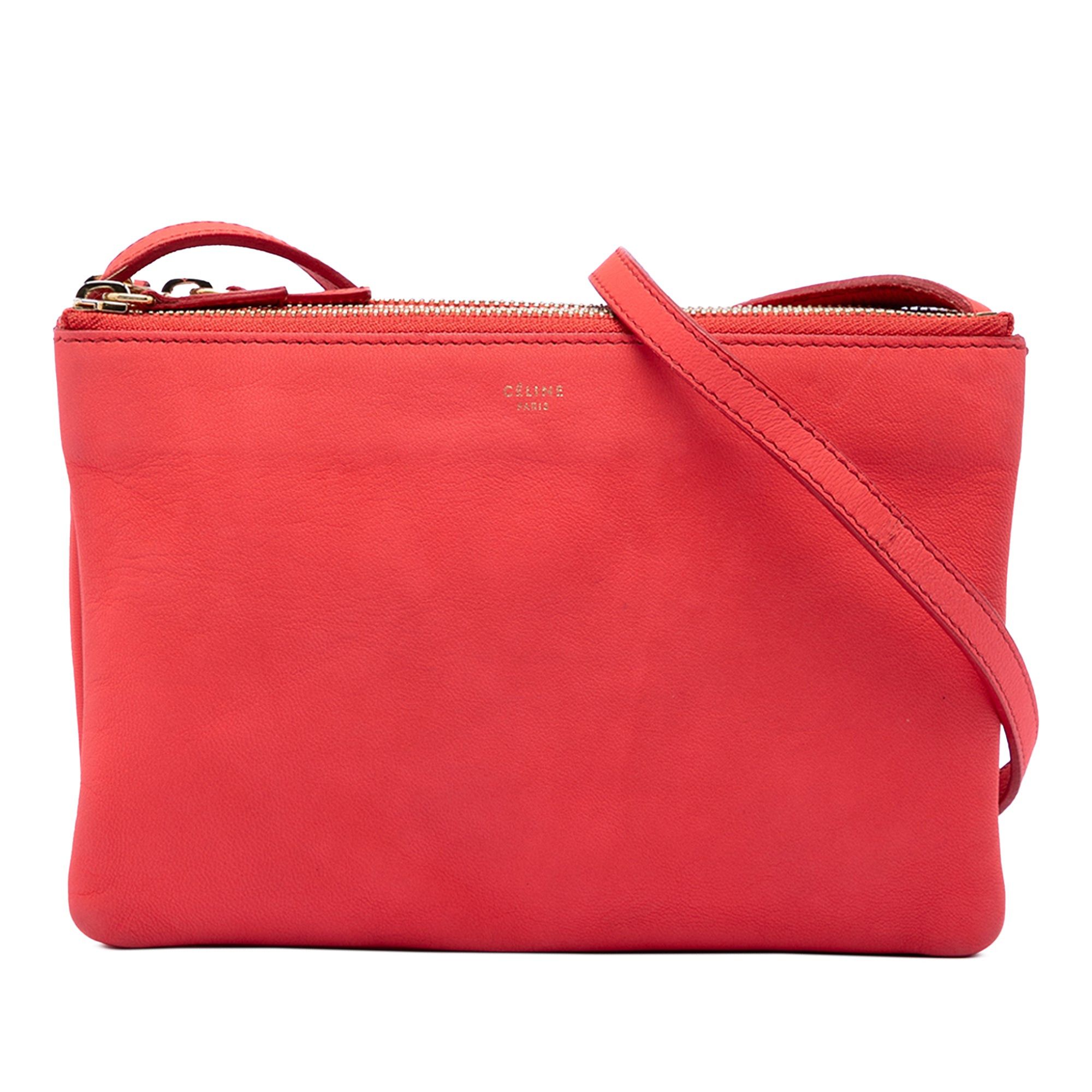 Celine Small Lambskin Trio Crossbody Size ONE SIZE - 1 Thumbnail