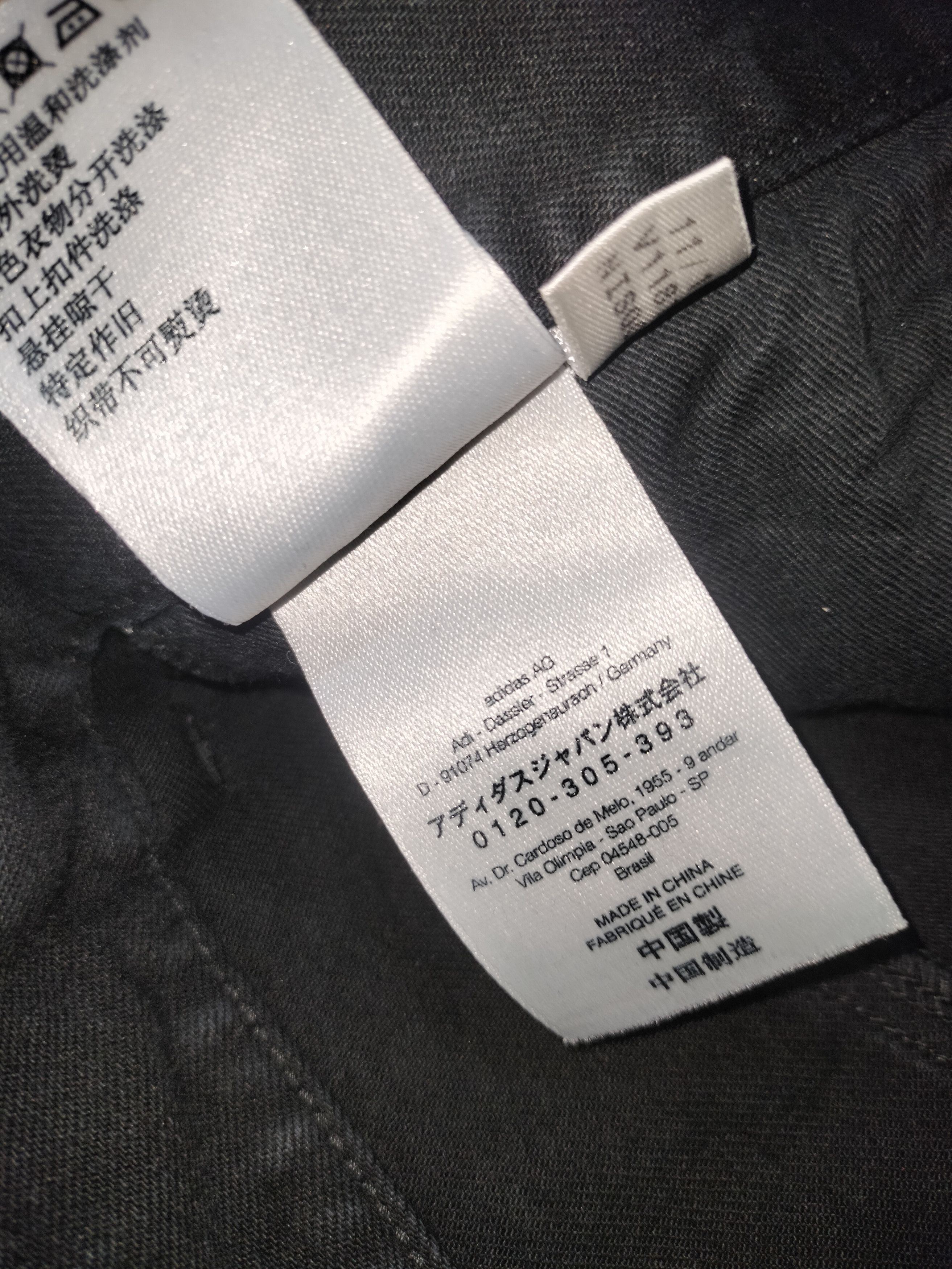 Adidas Y3 Yohji Yamamoto Drop crotch Denim Pants Size US 31 - 12 Thumbnail