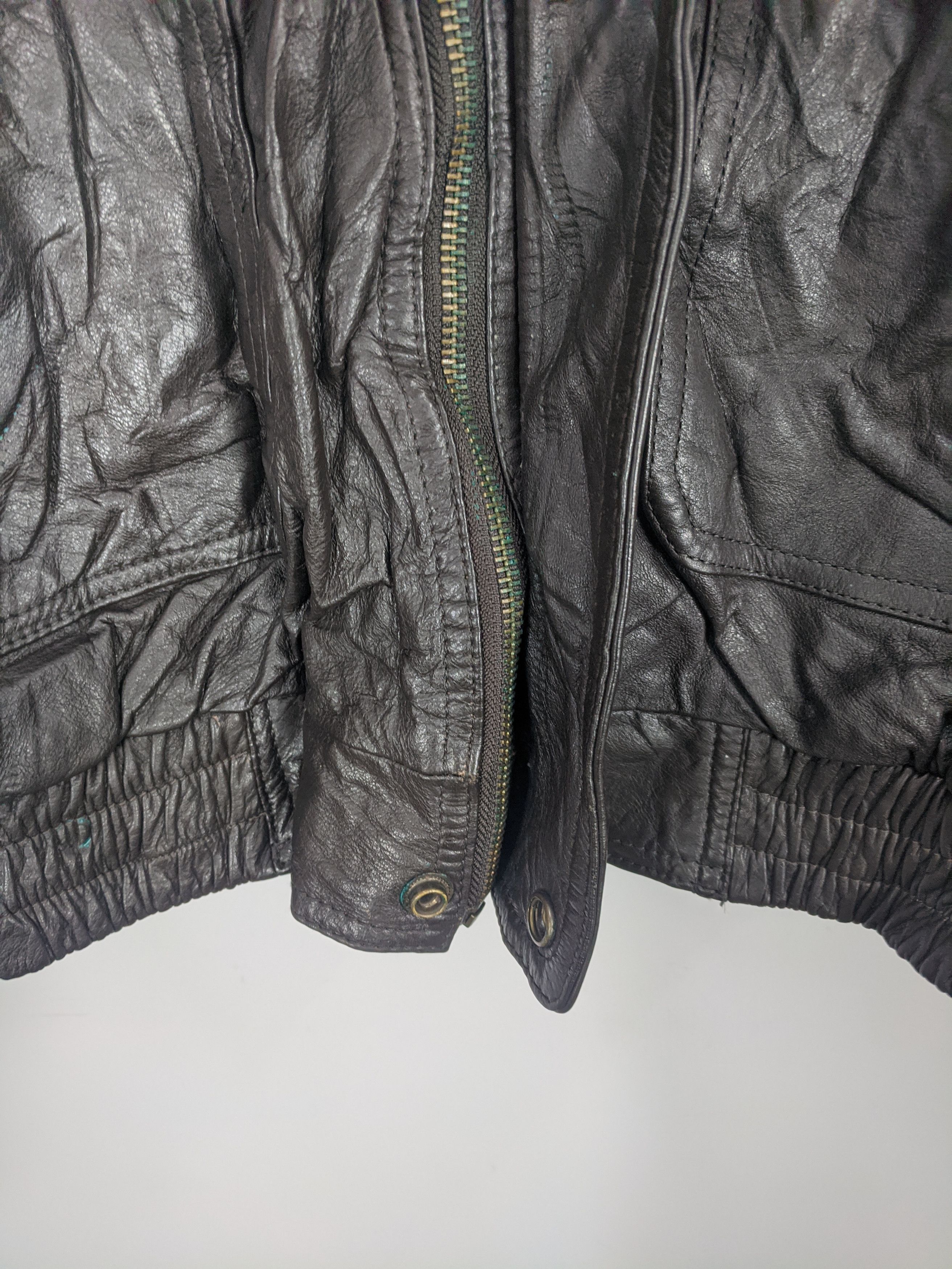 Japanese Brand D’Homme A Homme Leather Jacket Heavy J0344 Size US L / EU 52-54 / 3 - 9 Thumbnail