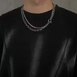 Other Punk Double Layer Cross Chain Necklace Size ONE SIZE - 3 Thumbnail