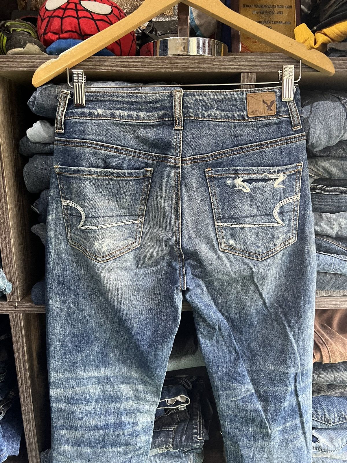 American Eagle Outfitters 🔥American Eagle Outfitters Distressed Denim Size 28" / US 6 / IT 42 - 13 Thumbnail
