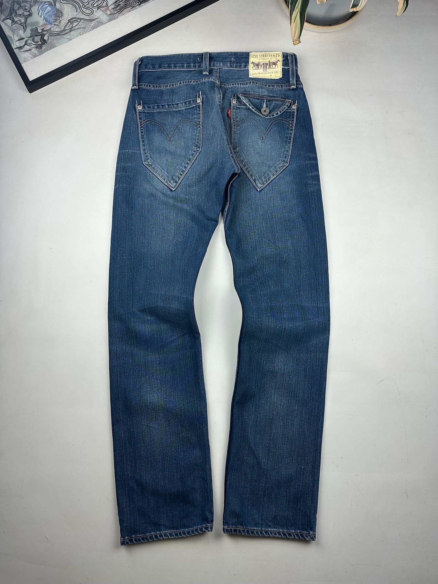 Levi's Levis Engineered Jeans 504 Size US 29 - 1 Thumbnail