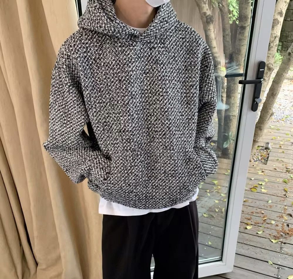 Other Retro Design Loose White Black Hoodie Sweatshirt Size US L / EU 52-54 / 3 - 1 Thumbnail