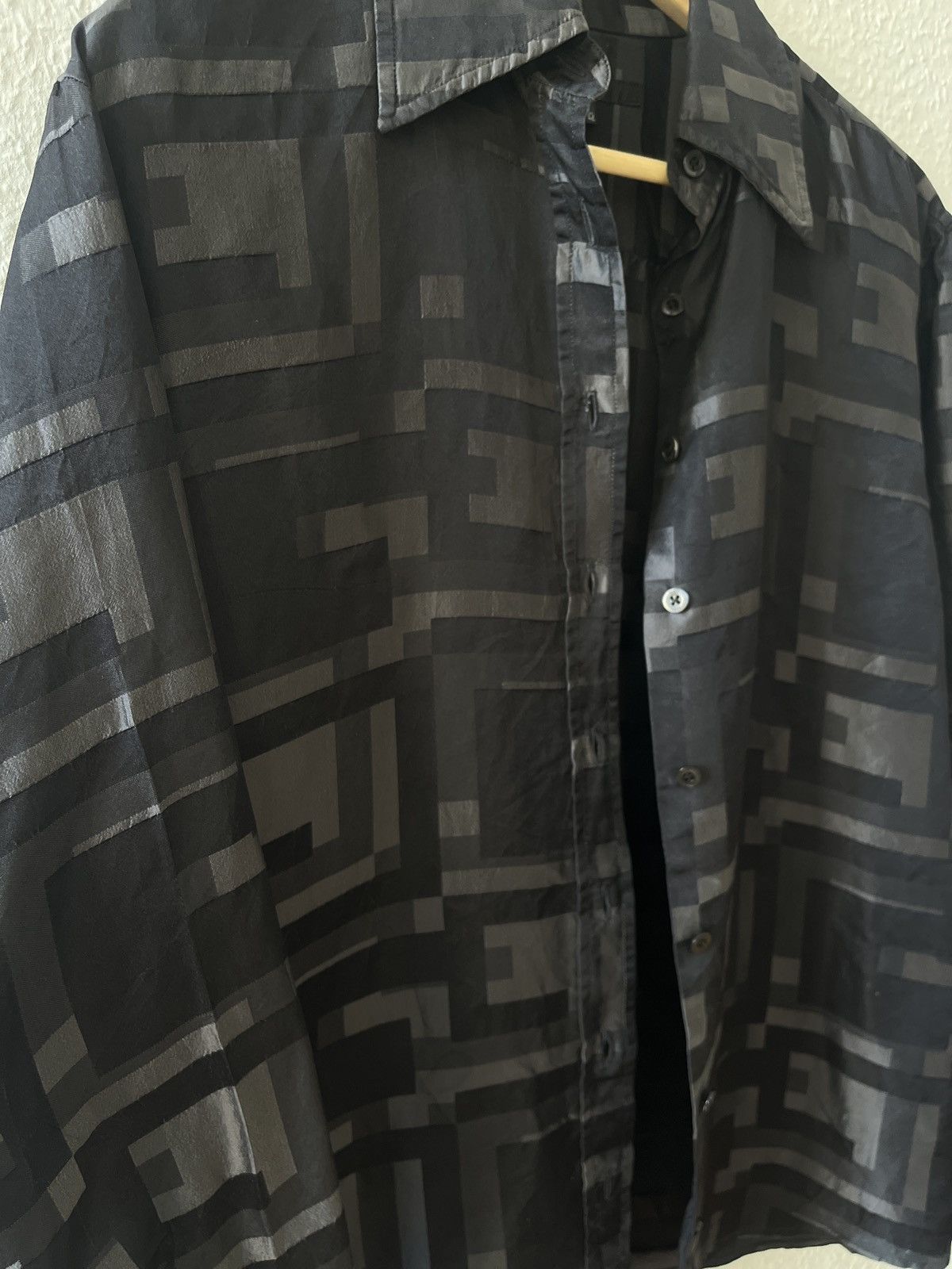 Gucci Gucci Ss1998 tom ford black silk shirt Xs s42 Size M / US 6-8 / IT 42-44 - 3 Thumbnail