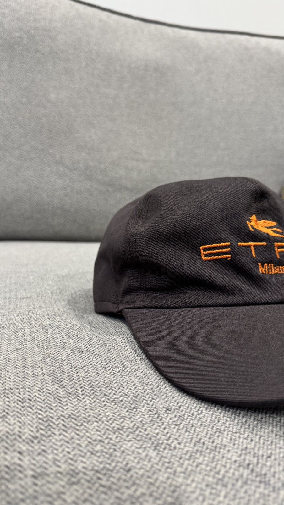 Etro Etro Milano Logo Embroidery Cap Size ONE SIZE - 3 Thumbnail