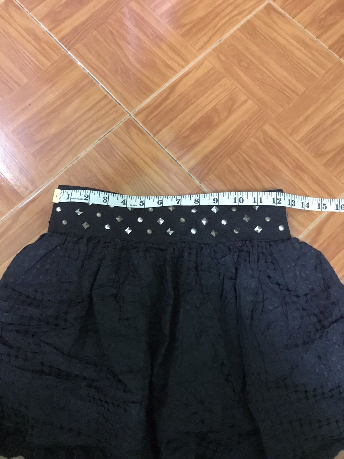 Japanese Brand CECIL McBEE MINI SKIRT PUNK VERY RARE Size 25" / US 0 / IT 36 - 12 Thumbnail