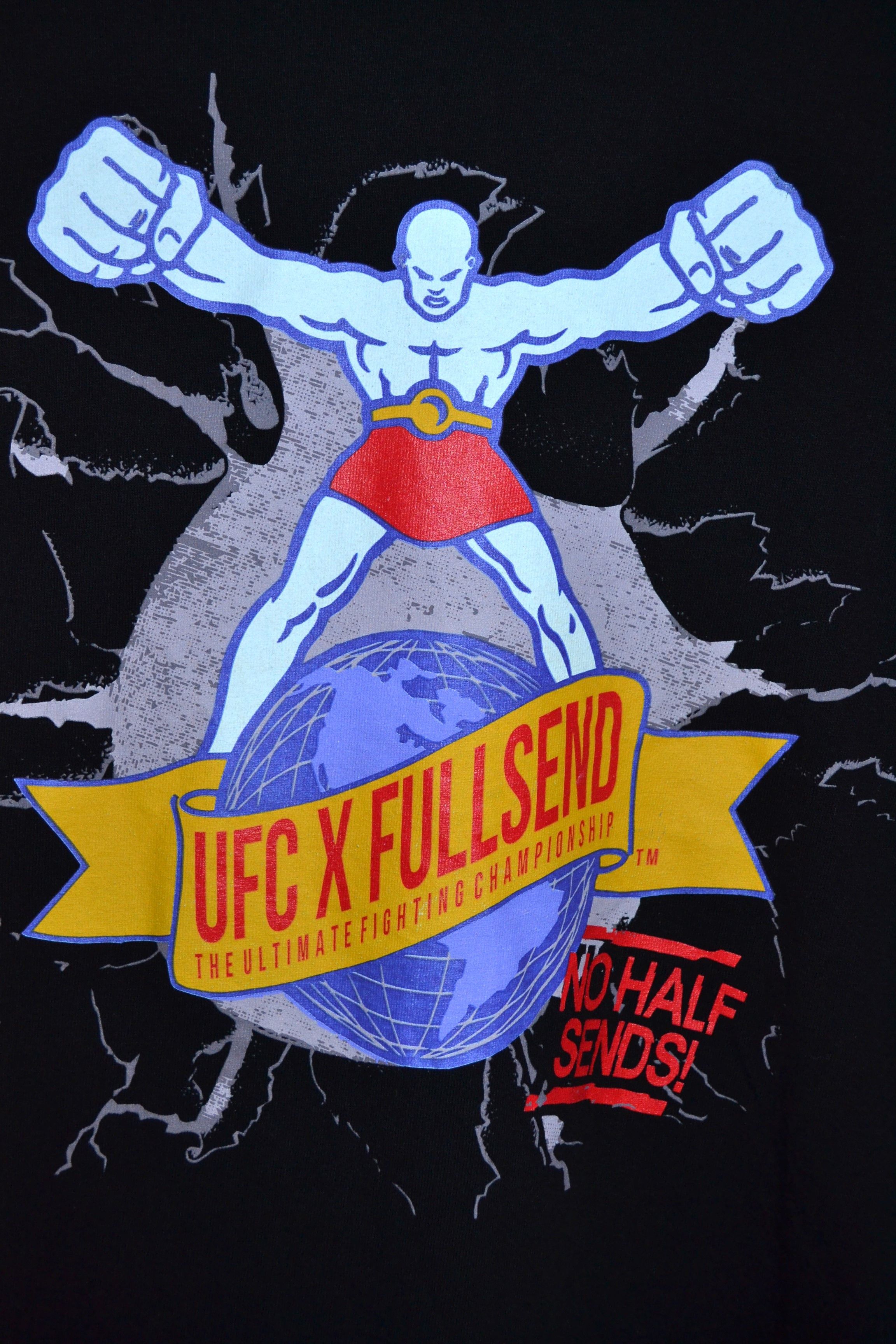 Full Send FULL SEND x UFC Collab Mens T-shirt Black XL Size US XL / EU 56 / 4 - 3 Thumbnail