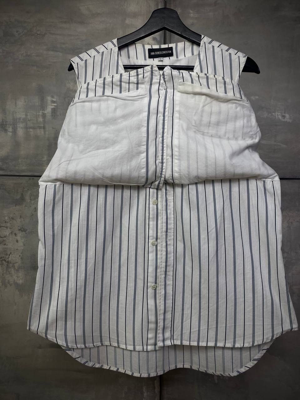 Ann Demeulemeester Double layer vest M Size 48L - 5 Thumbnail