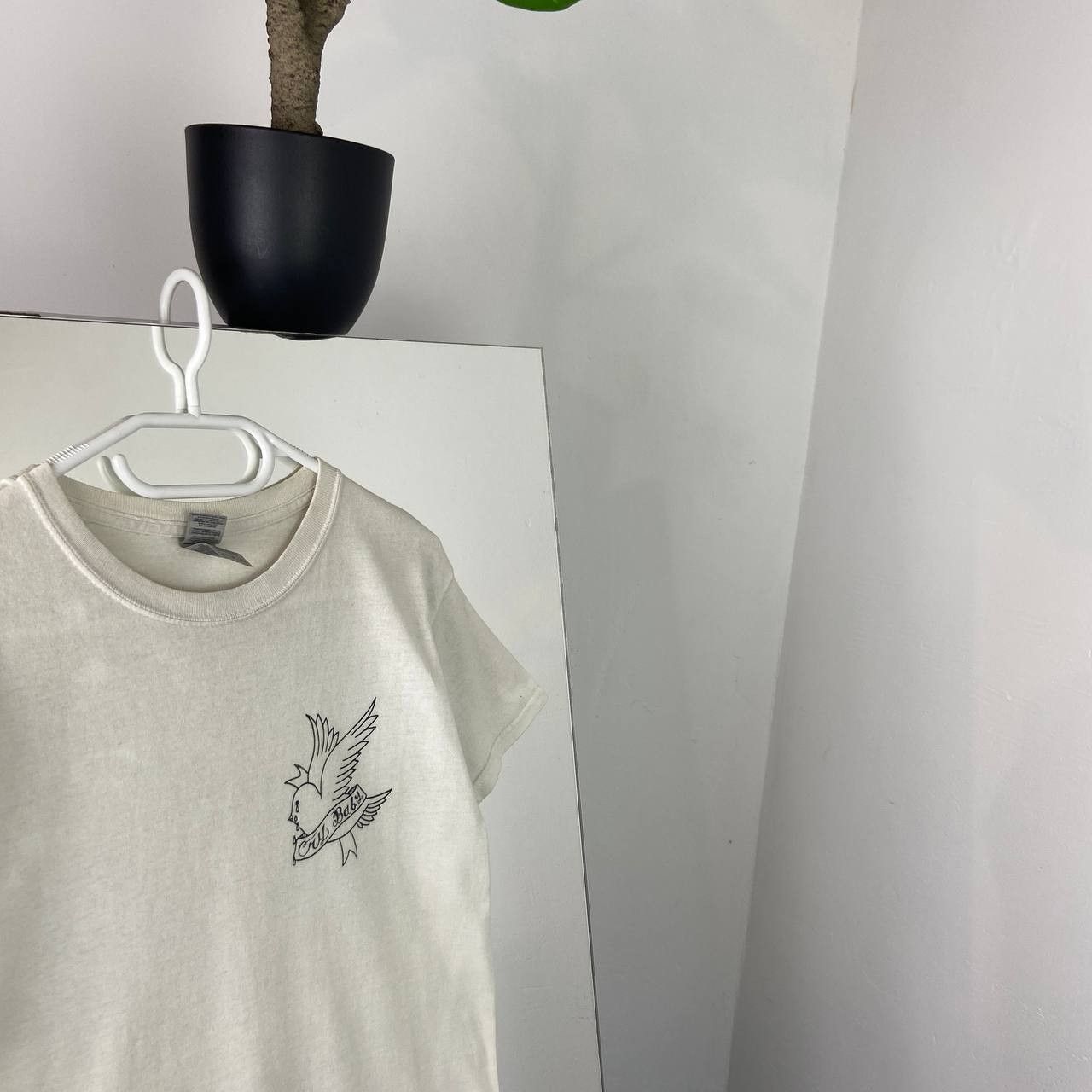Lil Peep Lil Peep Cry Baby White Rap T-Shirt Size US S / EU 44-46 / 1 - 2 Thumbnail