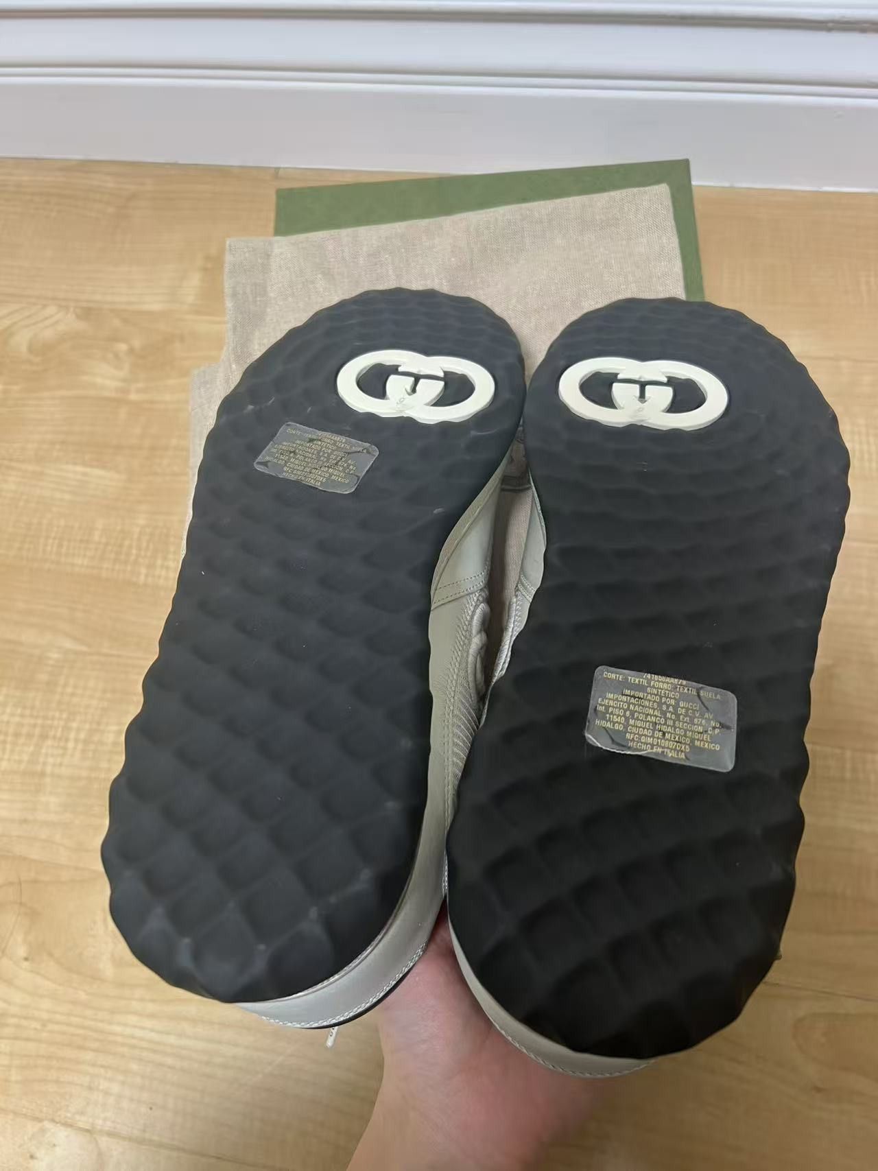 Gucci Gucci MAC80 Off-White Black Size US 9.5 / EU 42-43 - 8 Thumbnail