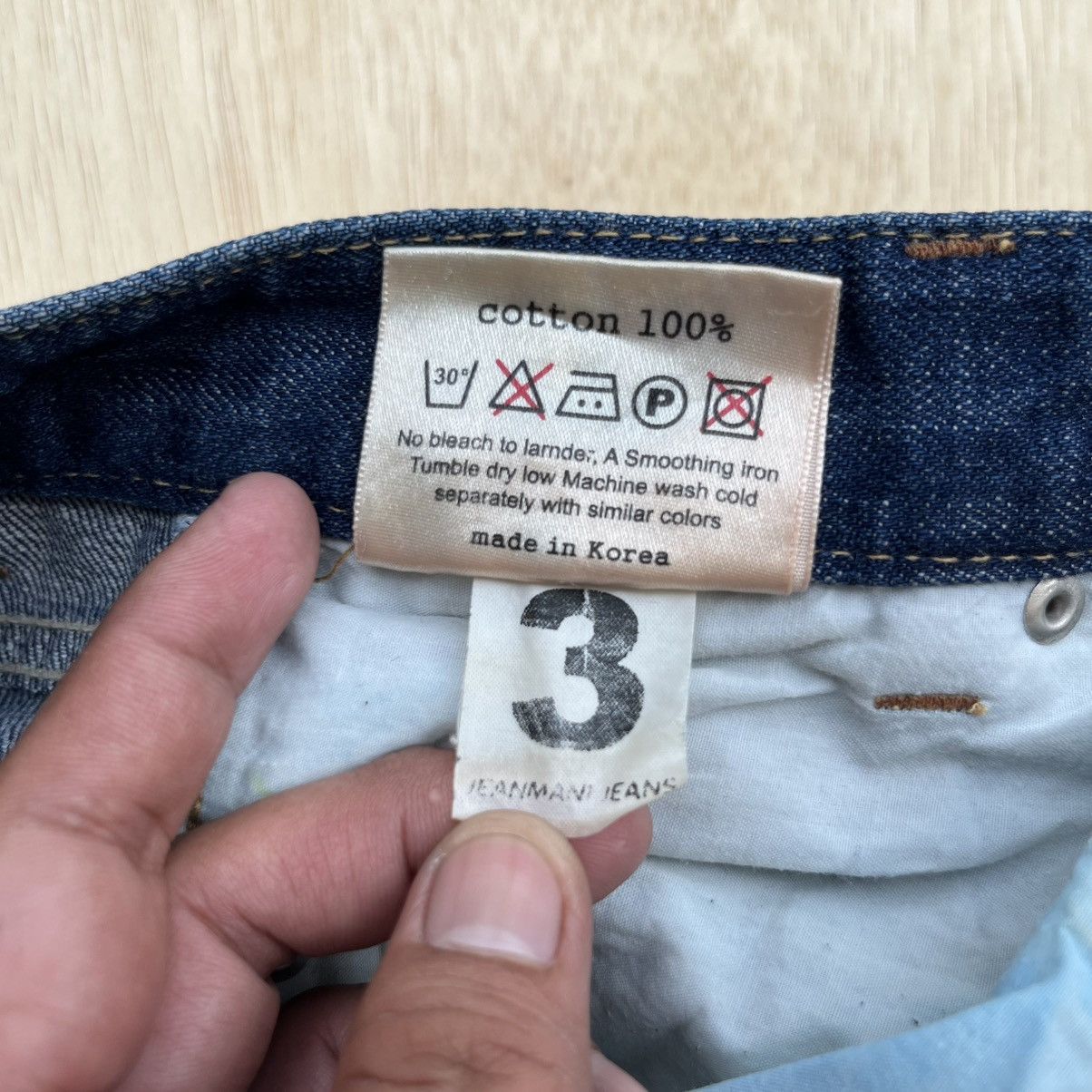 Tornado Mart JEDM MANI VINTAGE FLARE DISTRESSED DENIM Size US 32 / EU 48 - 4 Thumbnail