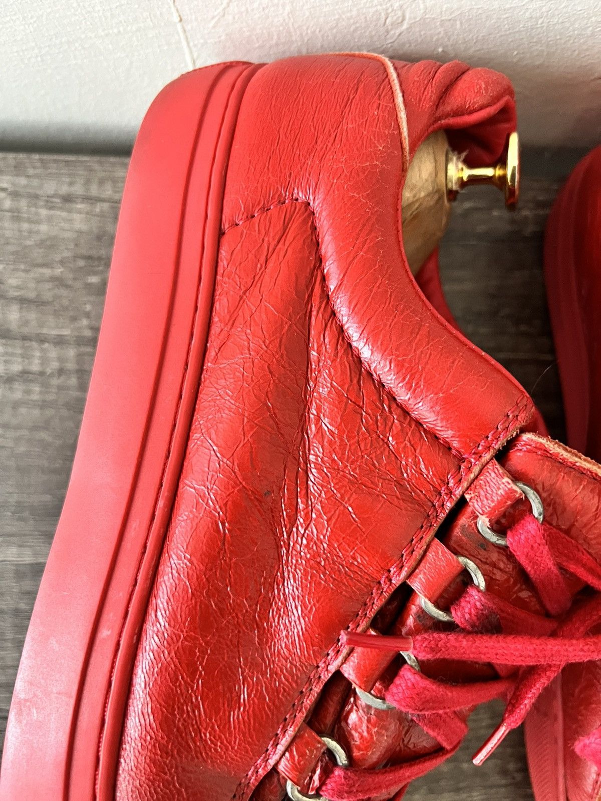 Balenciaga BALENCIAGA ARENA LOW SNEAKERS Size US 8 / EU 41 - 10 Thumbnail
