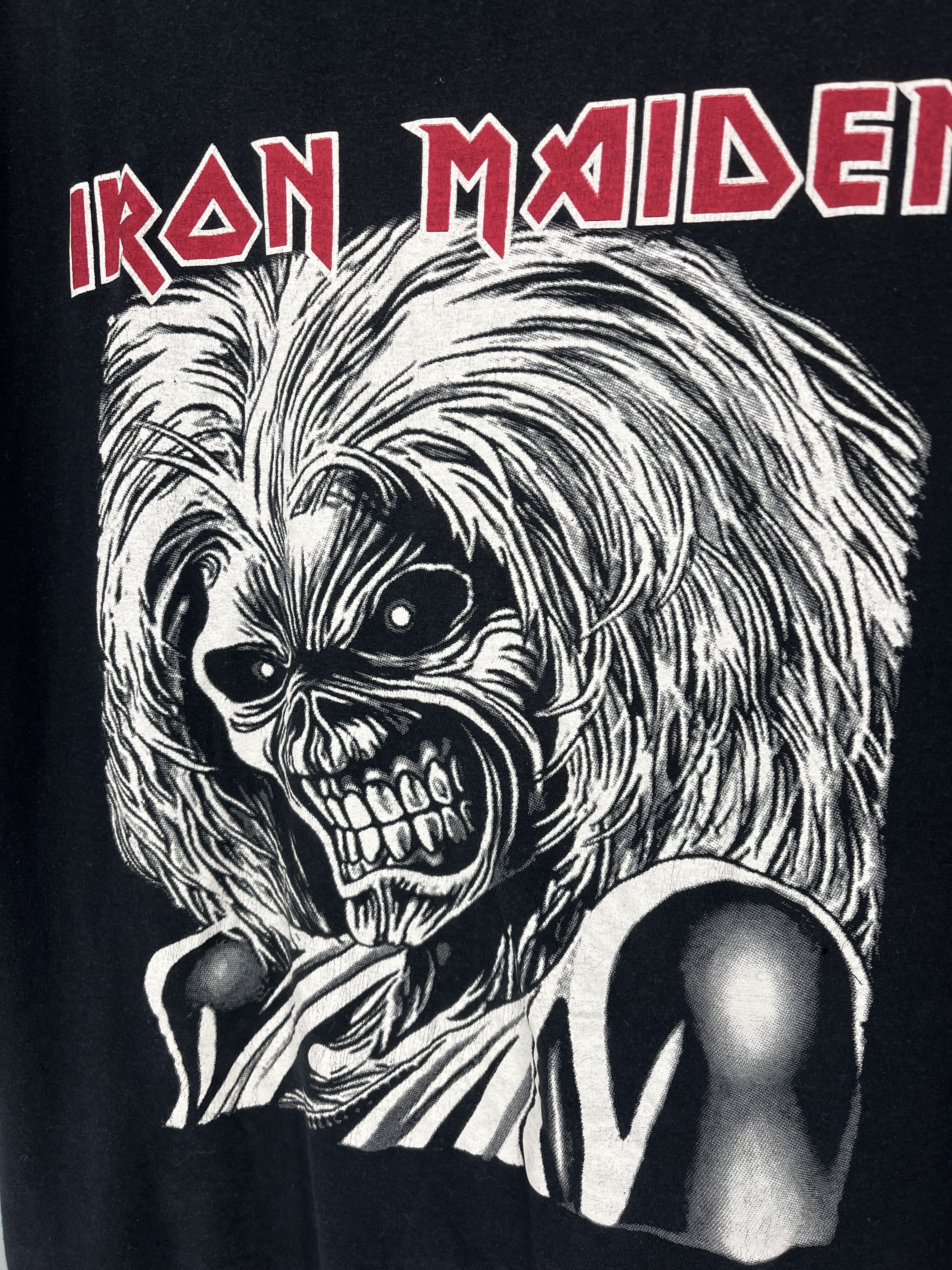 Band Tees Vintage Y2K Iron Maiden Horror Skulls Tee Band Streetwear Size US M / EU 48-50 / 2 - 7 Thumbnail