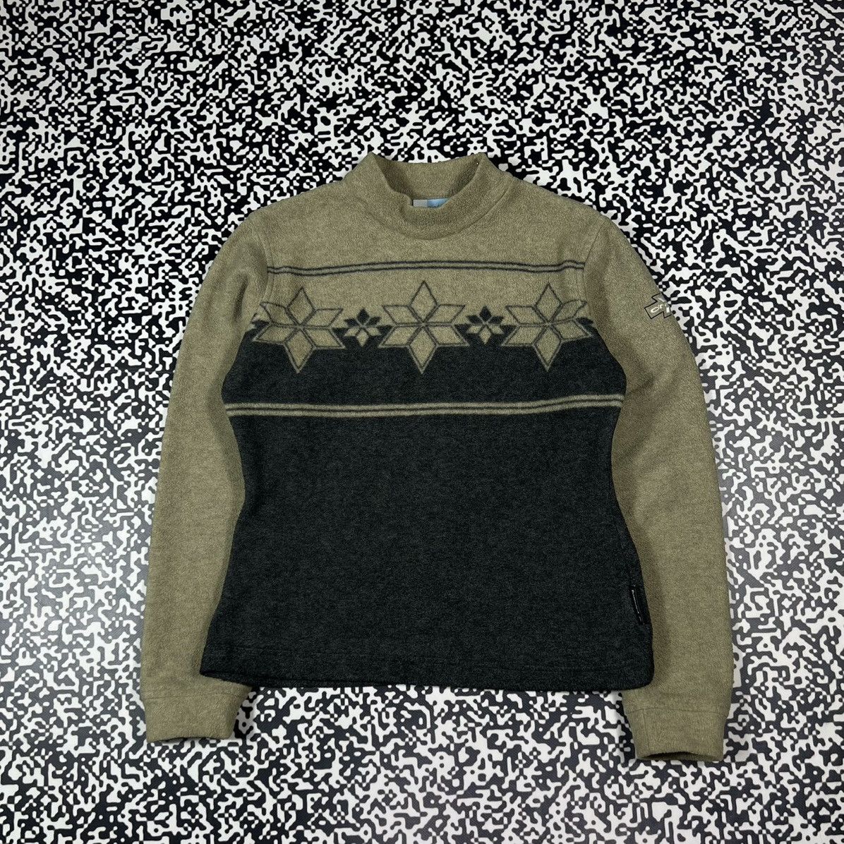 O'Neill Vintage 90s Oneill Retro Fleece Aztec Logo Surf Board Style Size M / US 6-8 / IT 42-44 - 4 Thumbnail