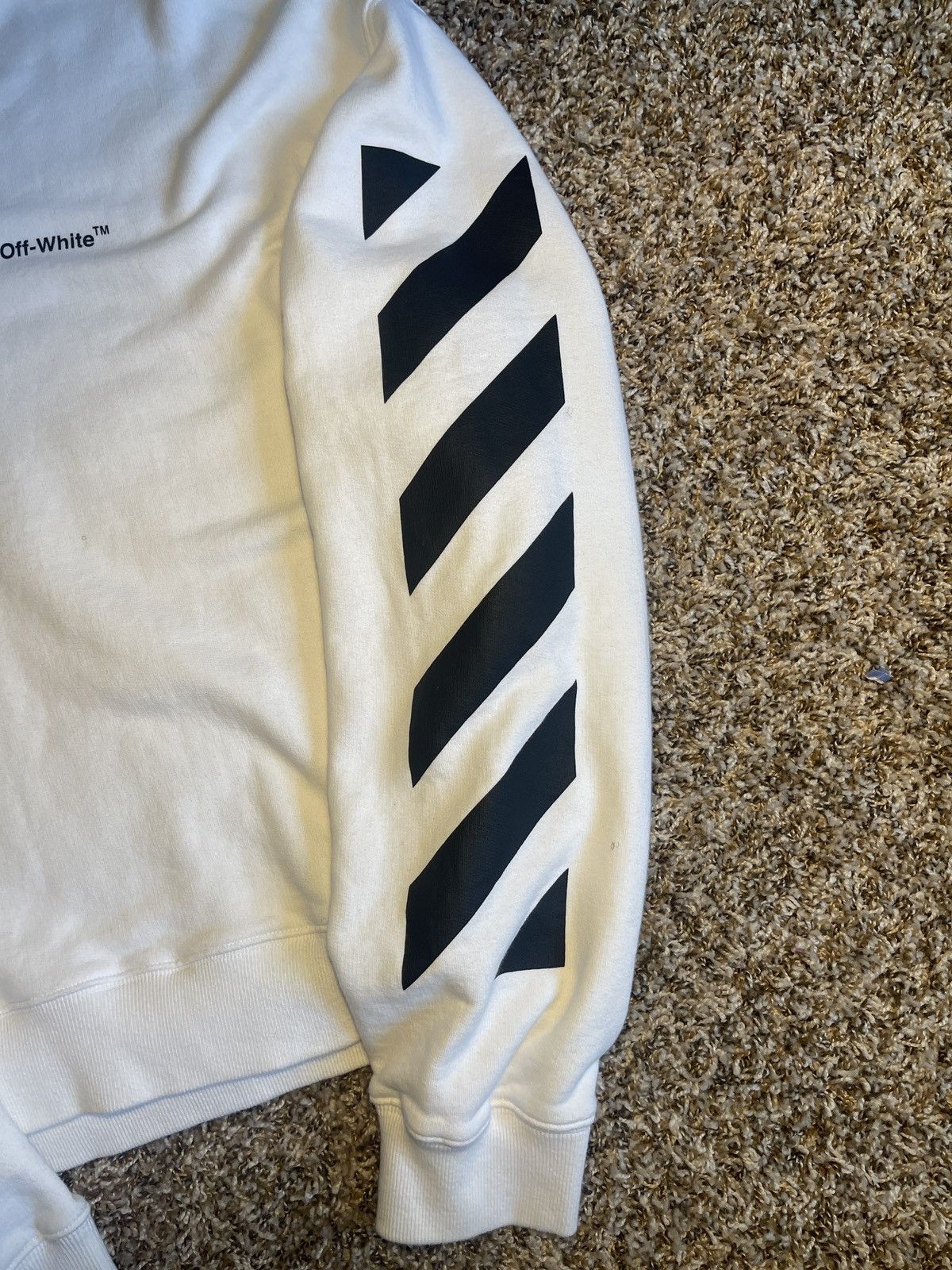 Off-White Off White Diag Helvetica Skate Long-Sleeve Tee Size US M / EU 48-50 / 2 - 4 Thumbnail